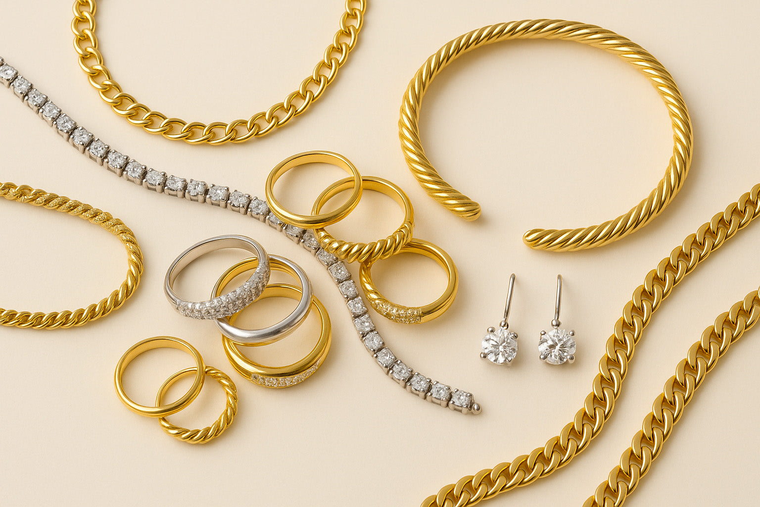 Platinum Jewelry Finds Prestige as Gold Prices Reach Record Levels