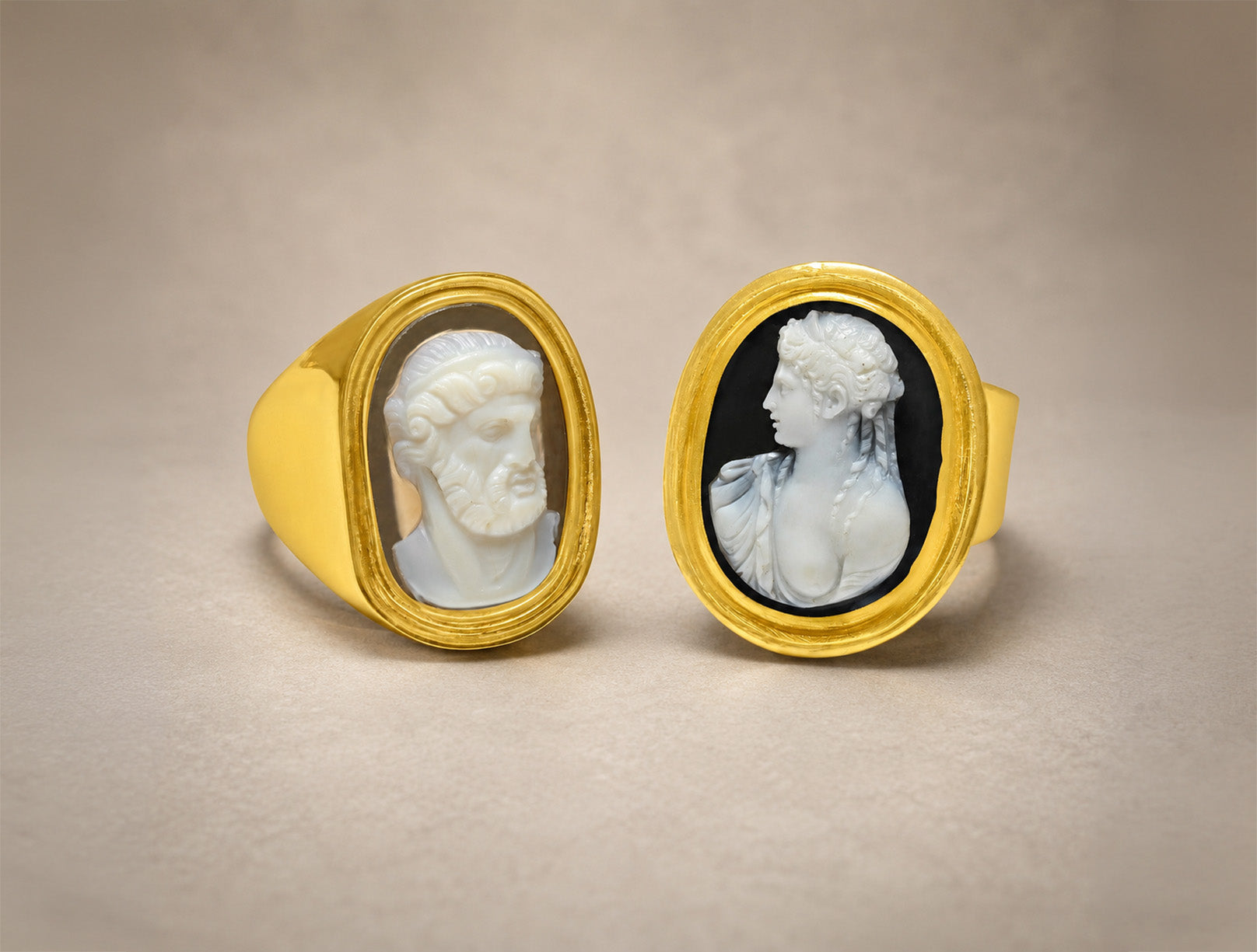 Two Rings by DSF Antique Jewelry Featured in Elevated Magazines: Beyond the Logo
