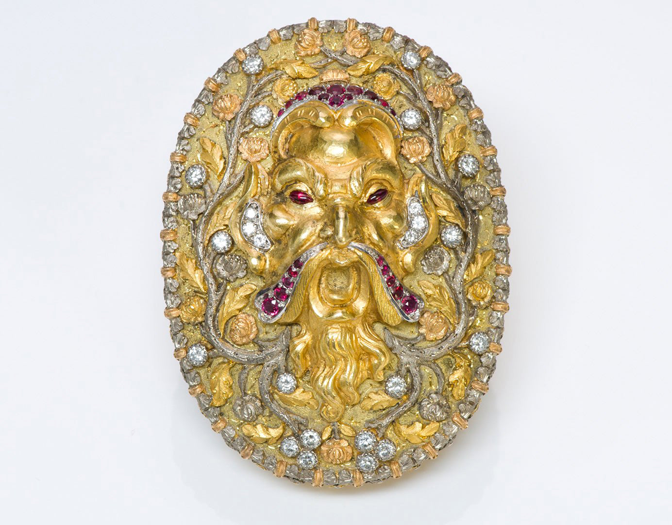 greek roman zeus gold