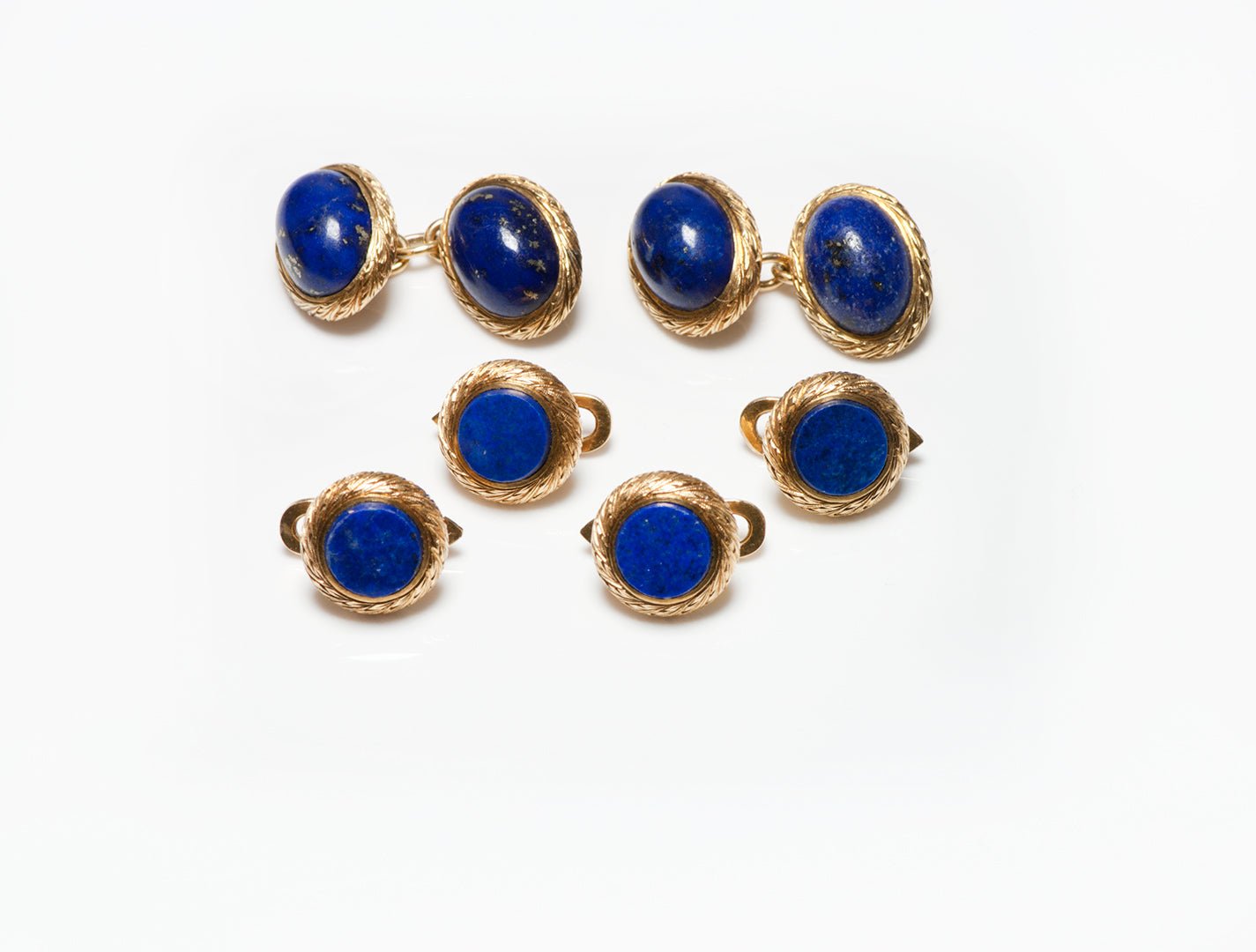 Gentlemen's Cufflinks & Stud Sets for Special Occasions - DSF Antique Jewelry