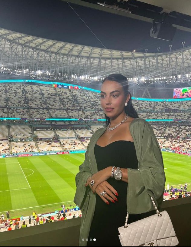 Georgina Rodriguez's Stunning Appearance In Qatar: She Wore Jewelry Worth $2m - DSF Antique Jewelry