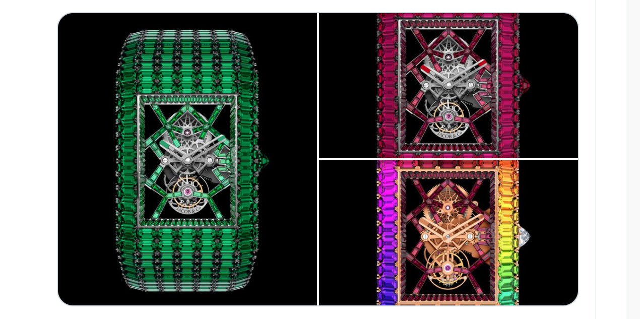 Jacob & Co. Launches 3 New Iterations Of Billionaire III Watch - DSF Antique Jewelry