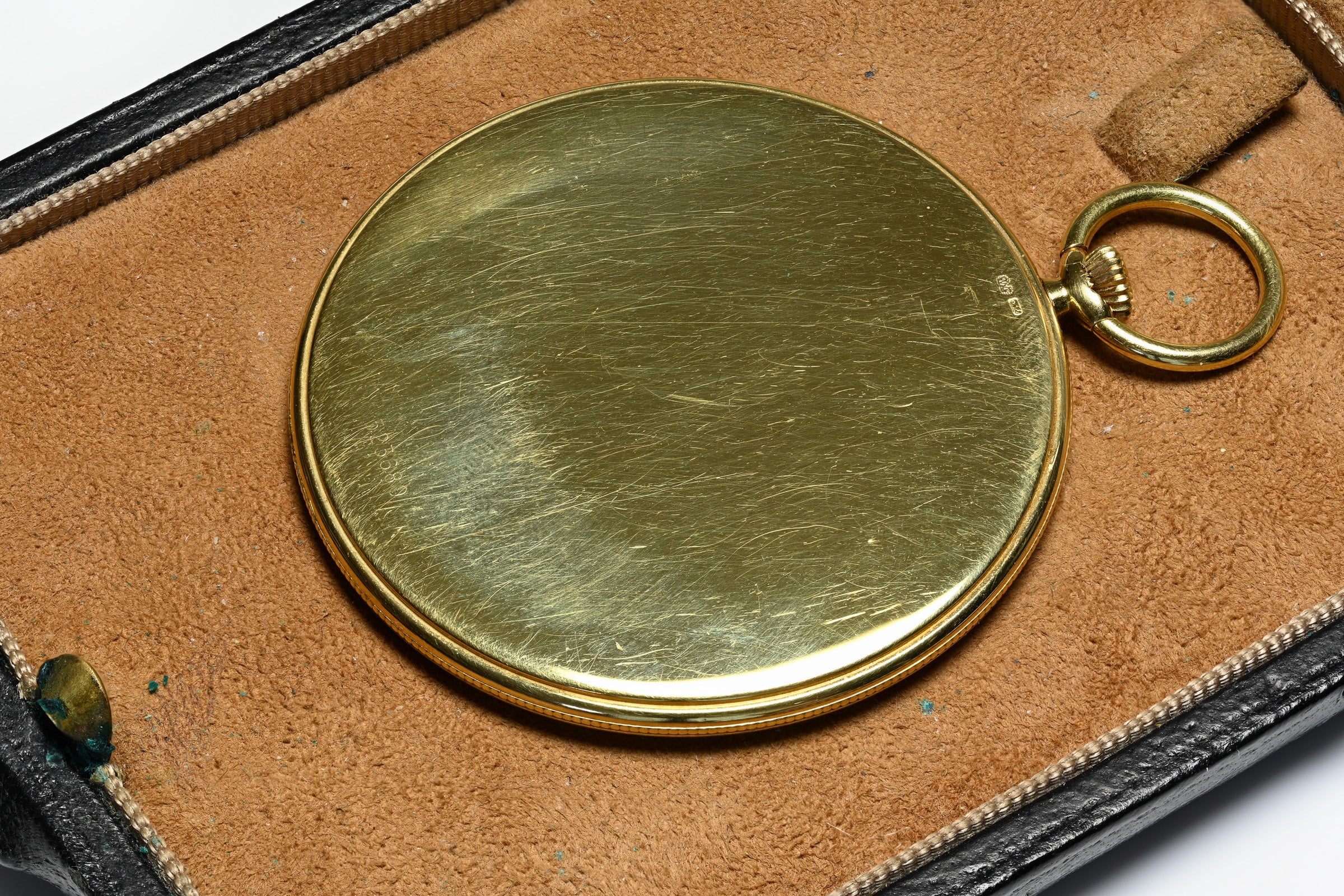 Vacheron Constantin 18K Gold Pocket Watch hallmark