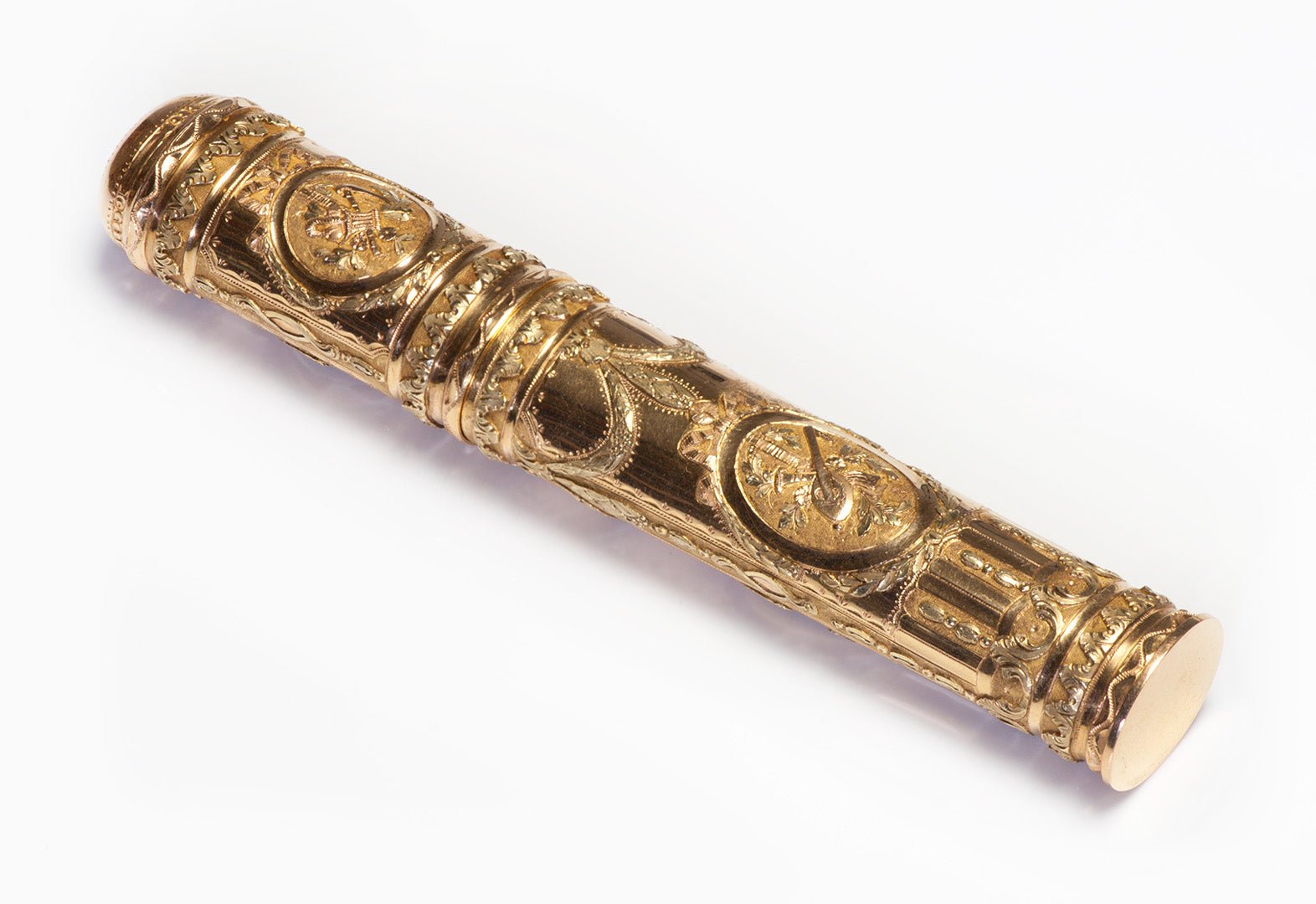 18th Century French 18K Yellow Gold Etui