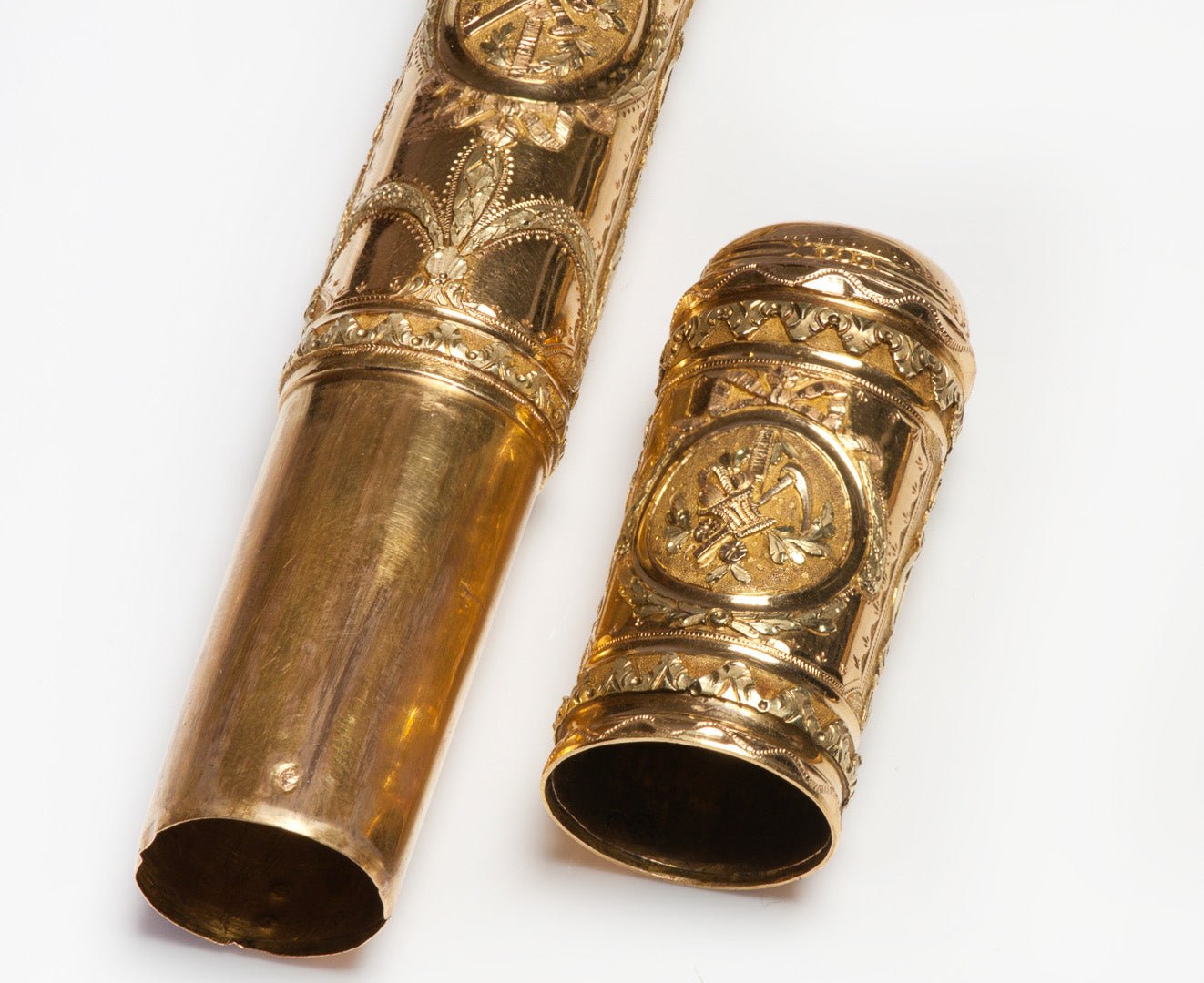 18th Century French 18K Yellow Gold Etui