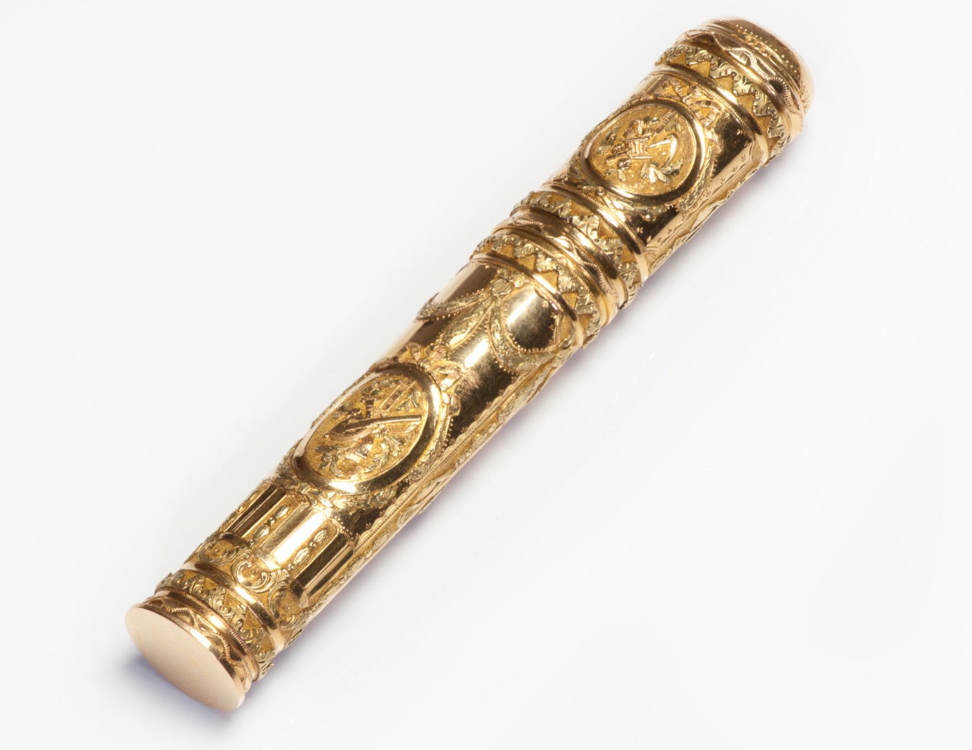 18th Century French 18K Yellow Gold Etui