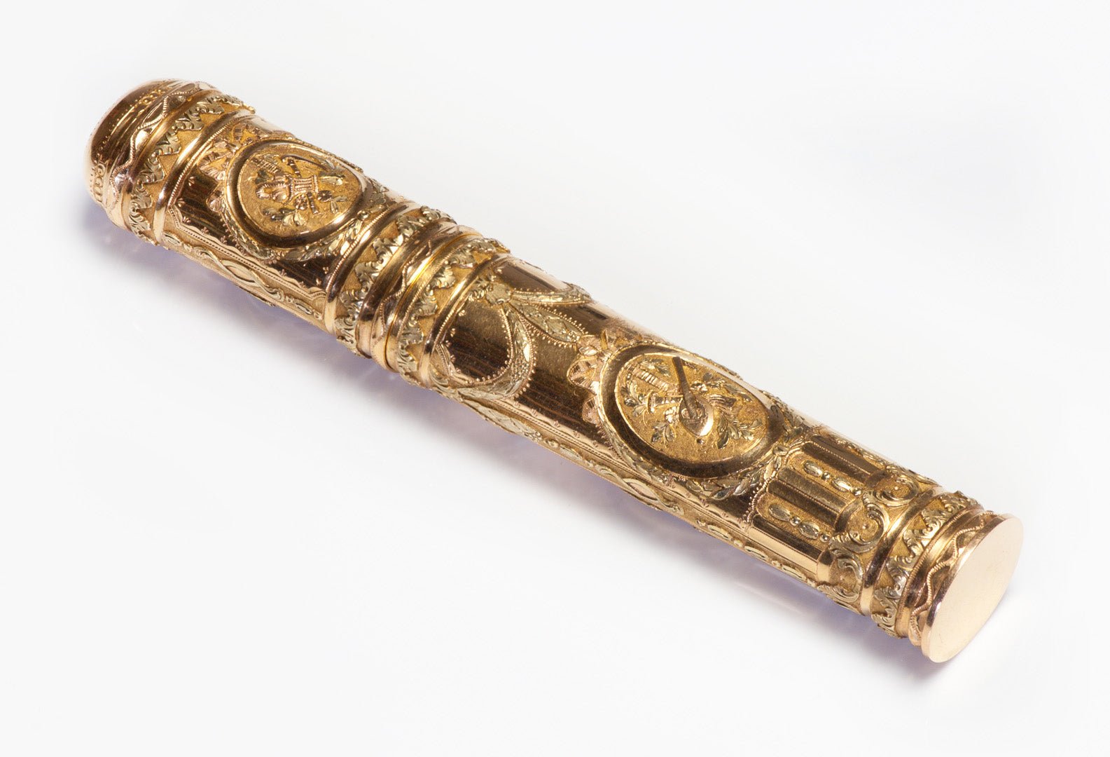 18th Century French 18K Yellow Gold Etui