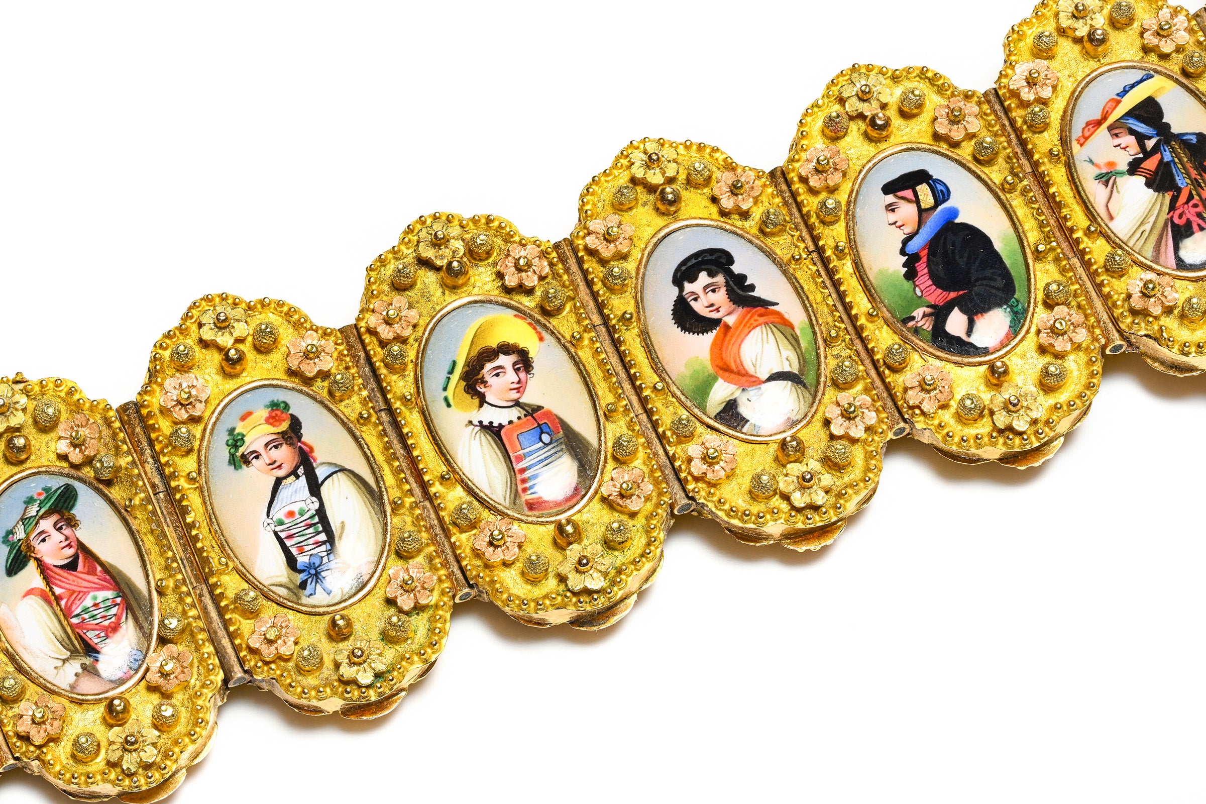 Victorian Gold Reversible Bracelet