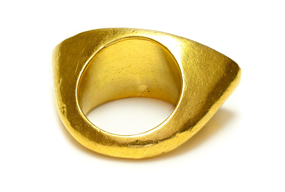 14th–16th Century Renaissance 24K Gold Ring