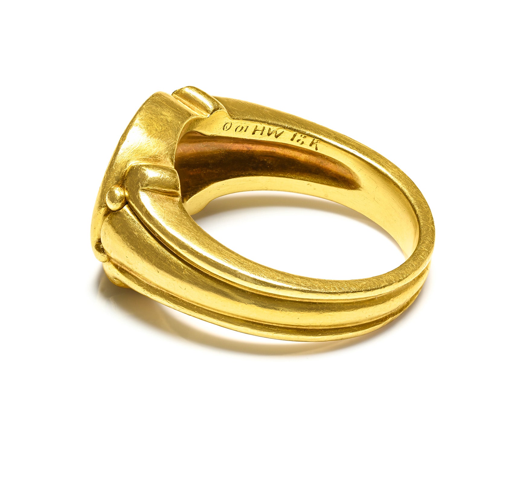 Helen Woodhull Hallmark 18K Yellow Gold Men’s Ring