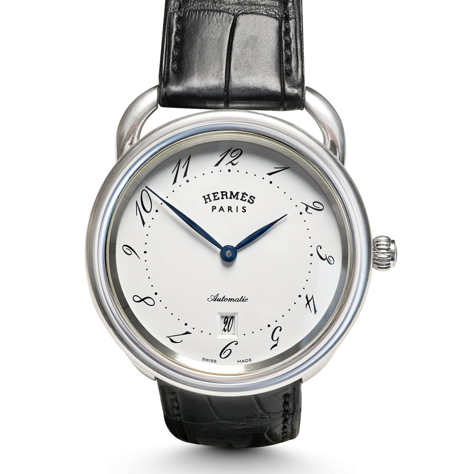 Hermès Arceau AR7.710 Automatic Men's Stainless Steel Watch Paris