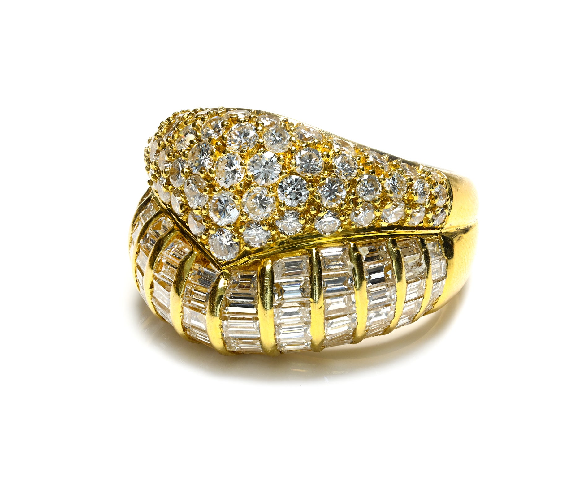 Marina B 18K Gold Diamond Ring