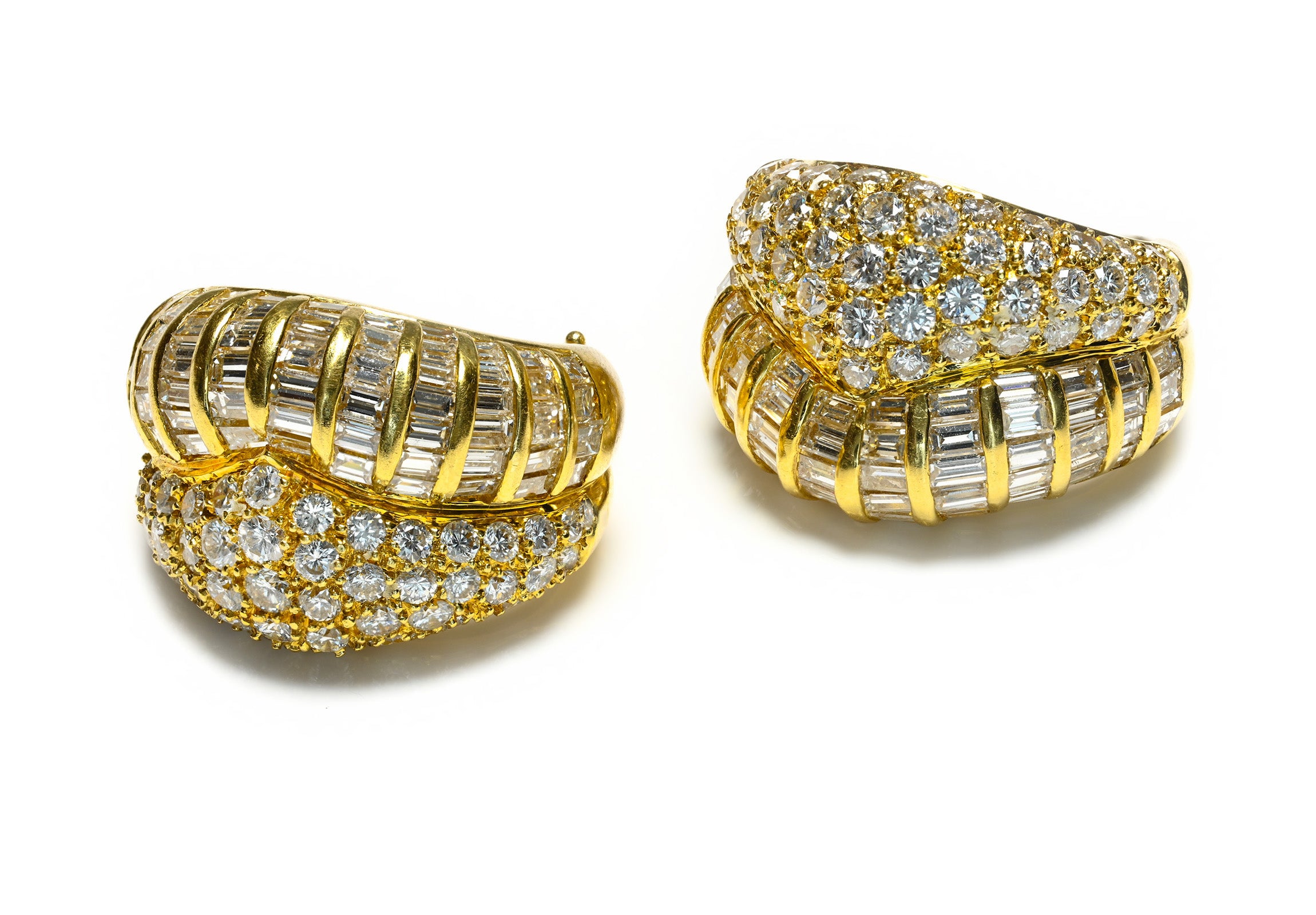 Marina B Earrings 18K Gold Diamond