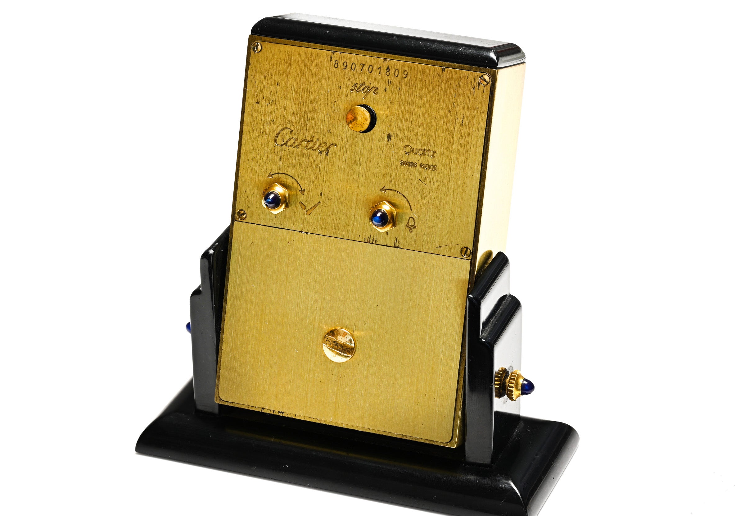 Cartier Enamel Alarm Clock vintage