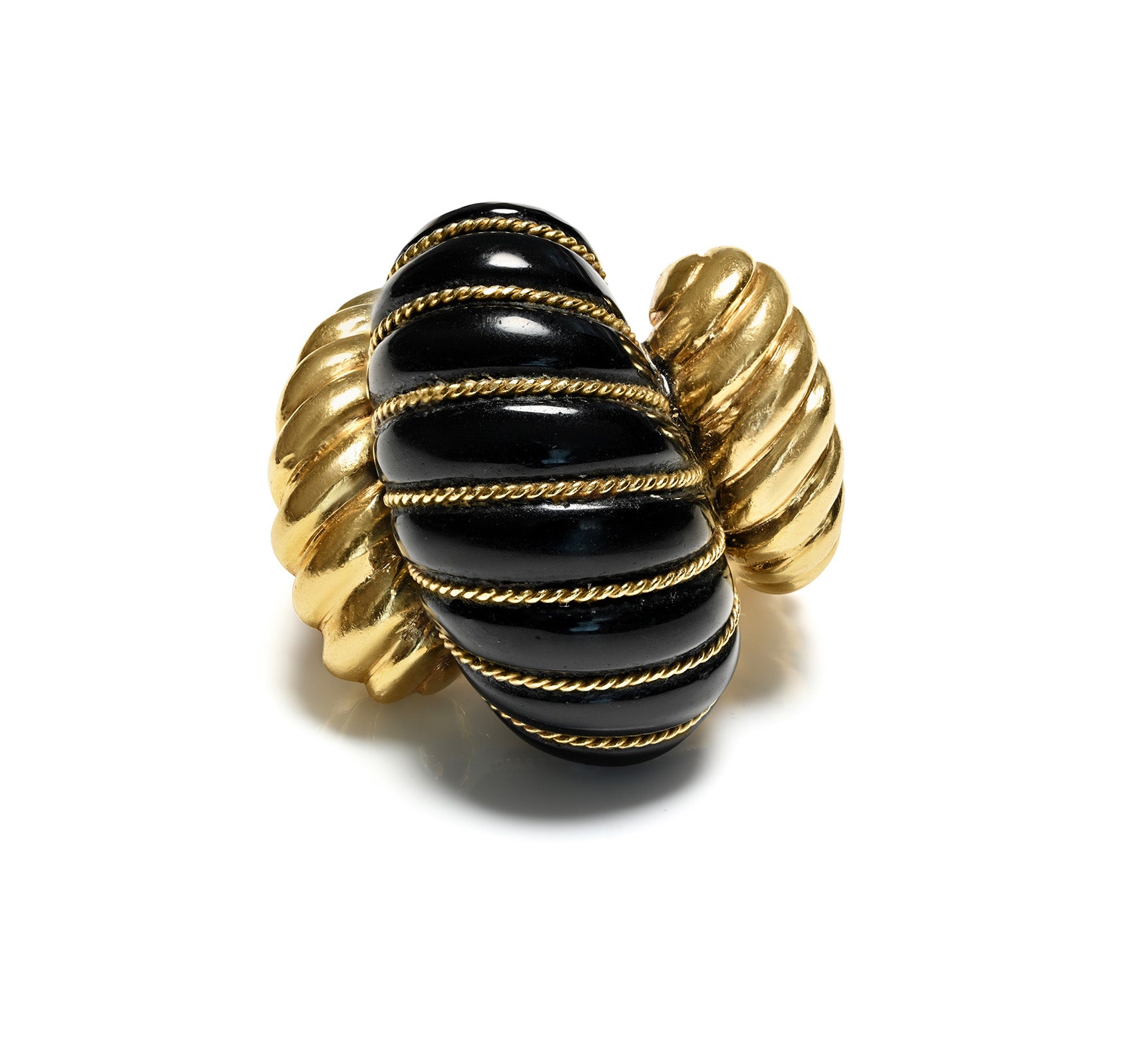 Gold Onyx Ring