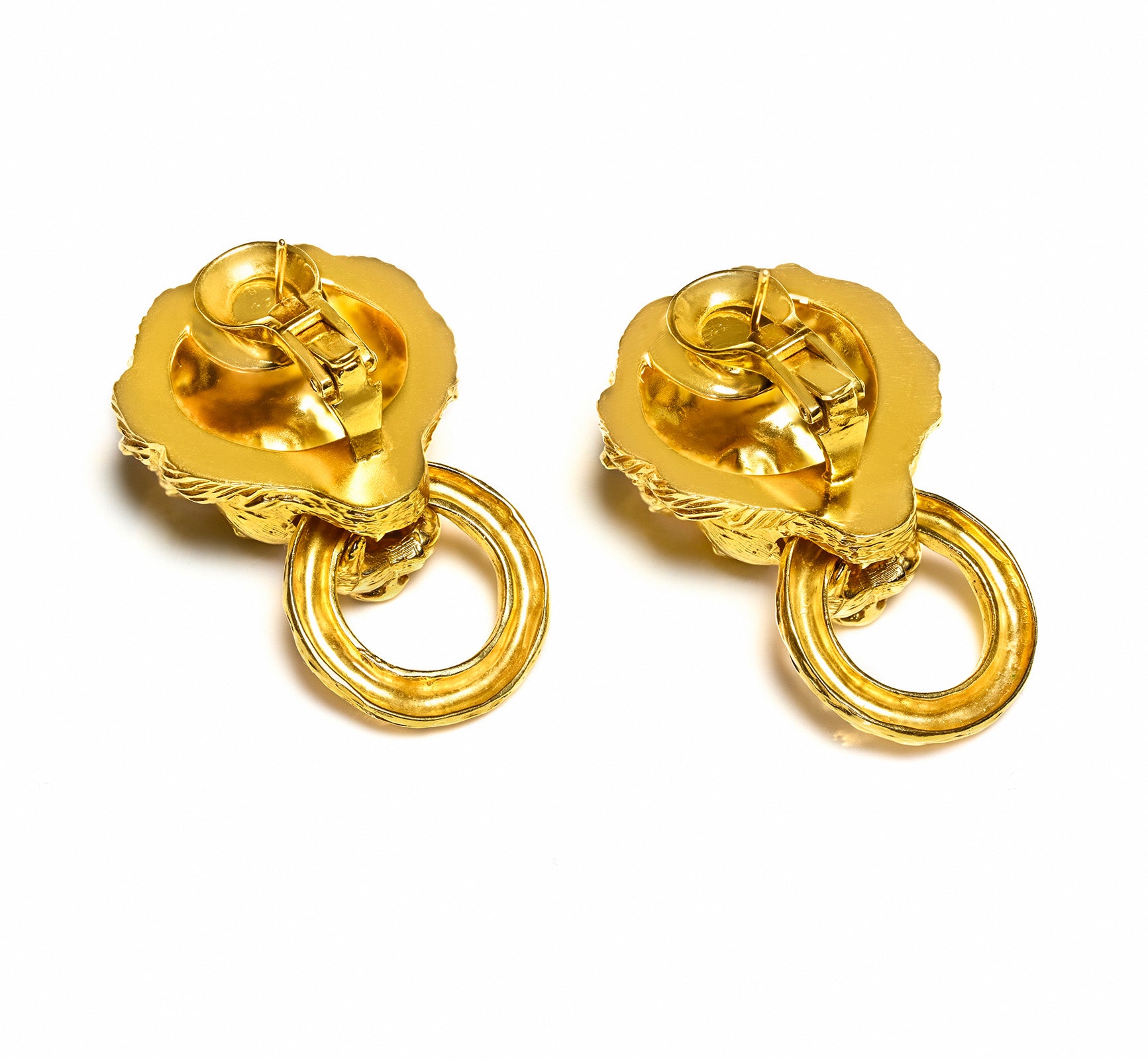 Van Cleef Arpels 18K Gold Earrings vintage