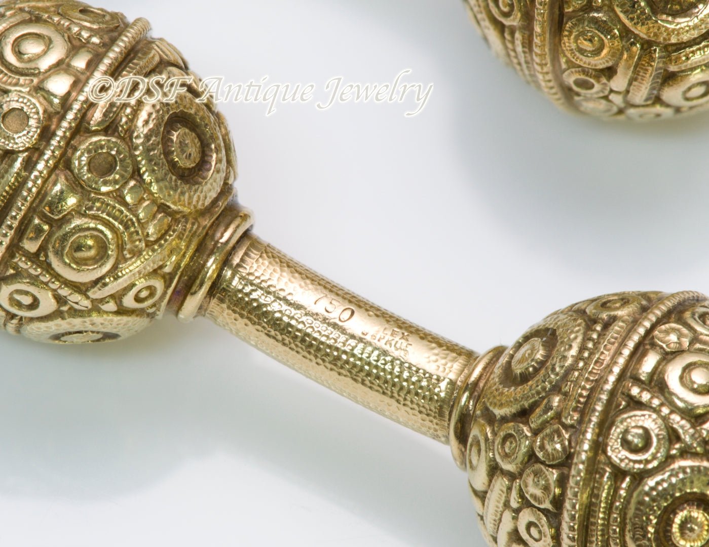 Alex Sepkus Diamond Gold Cufflinks