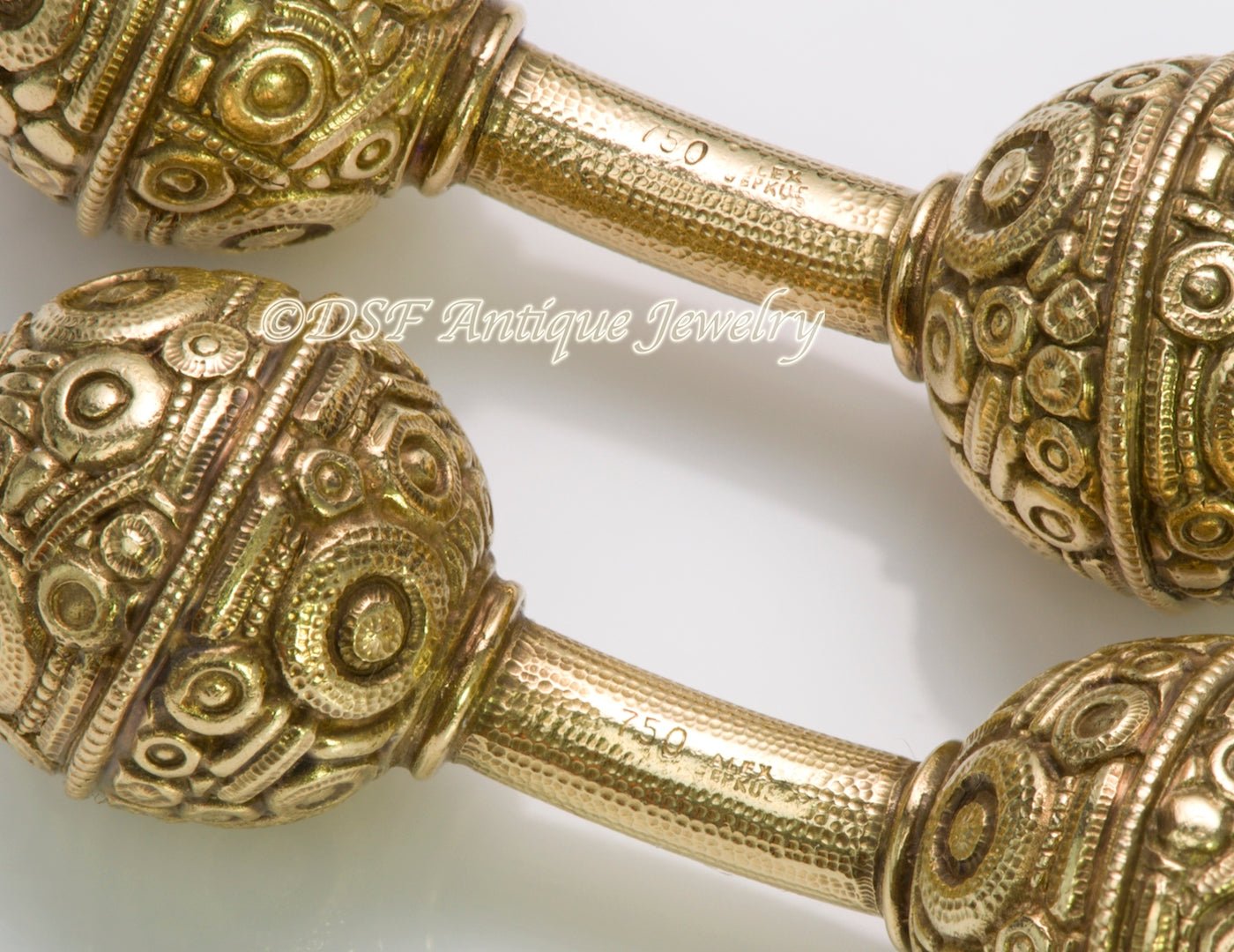 Alex Sepkus Diamond Gold Cufflinks