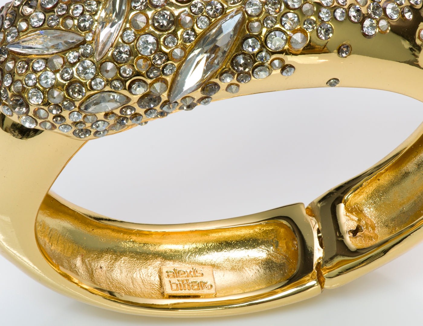 Alexis Bittar Crystal Bangle Bracelet