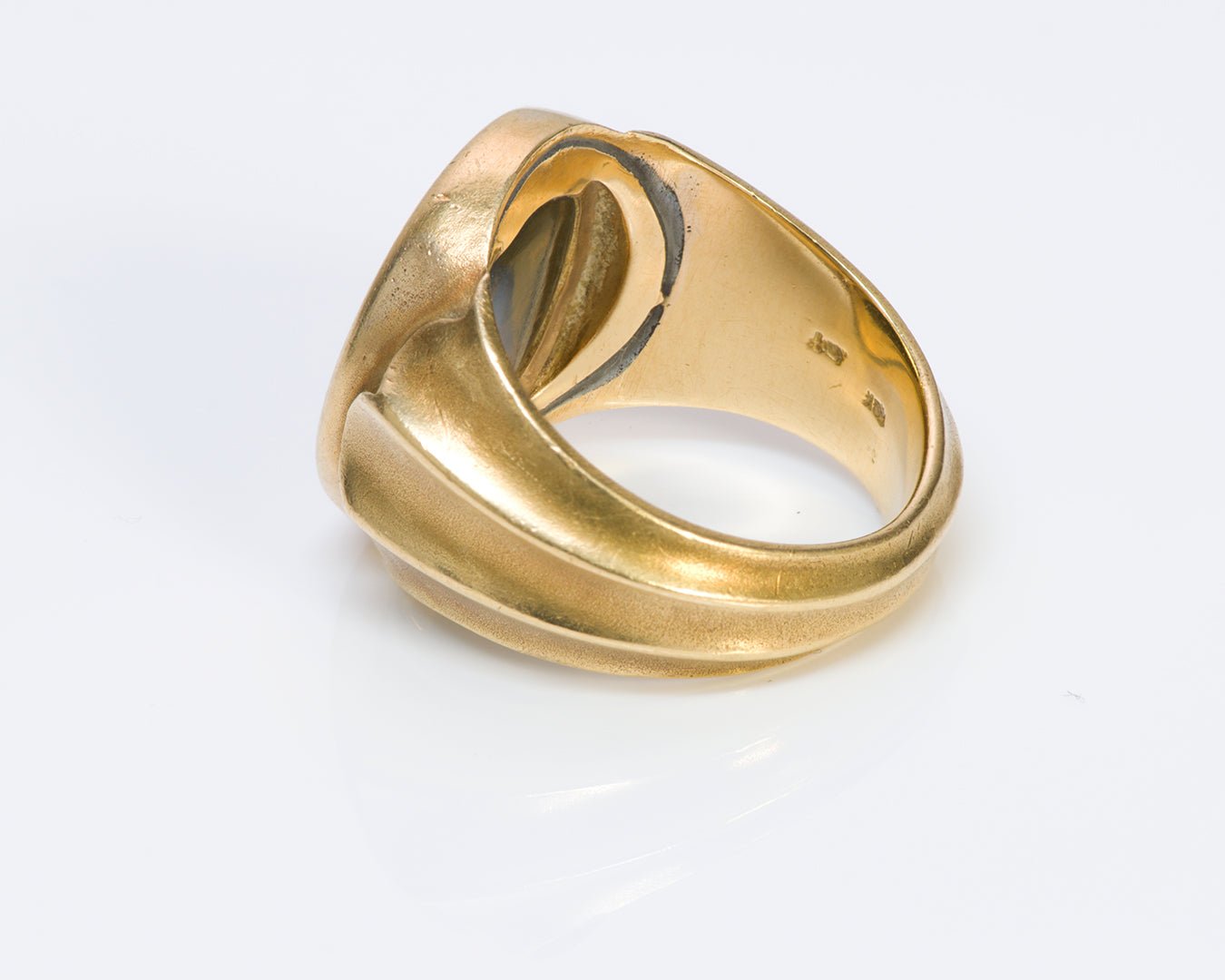 Ancient Intaglio & Antique Gold Men's Ring
