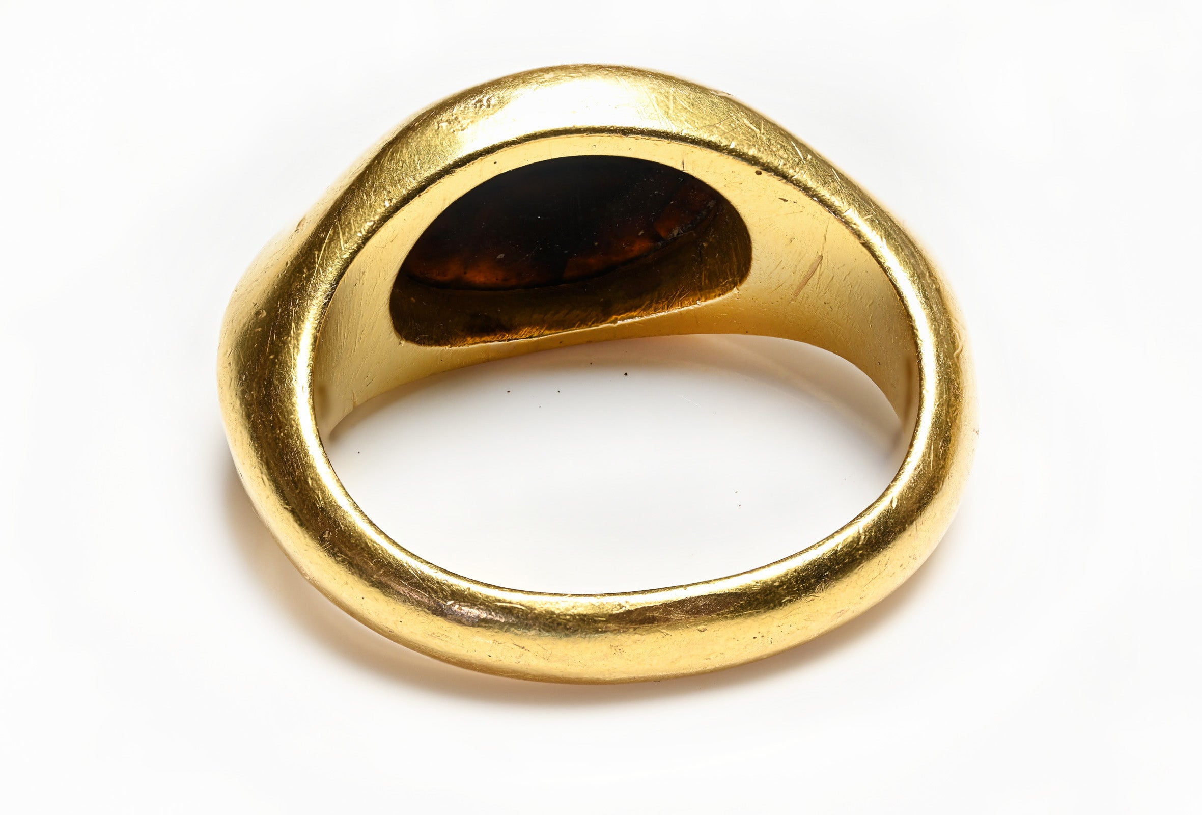 Ancient Intaglio Gold Men's Ring