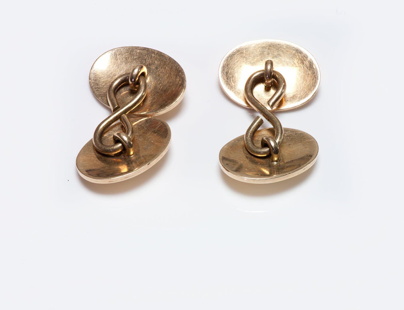 Antique 1880's Gold Turquoise Cufflinks