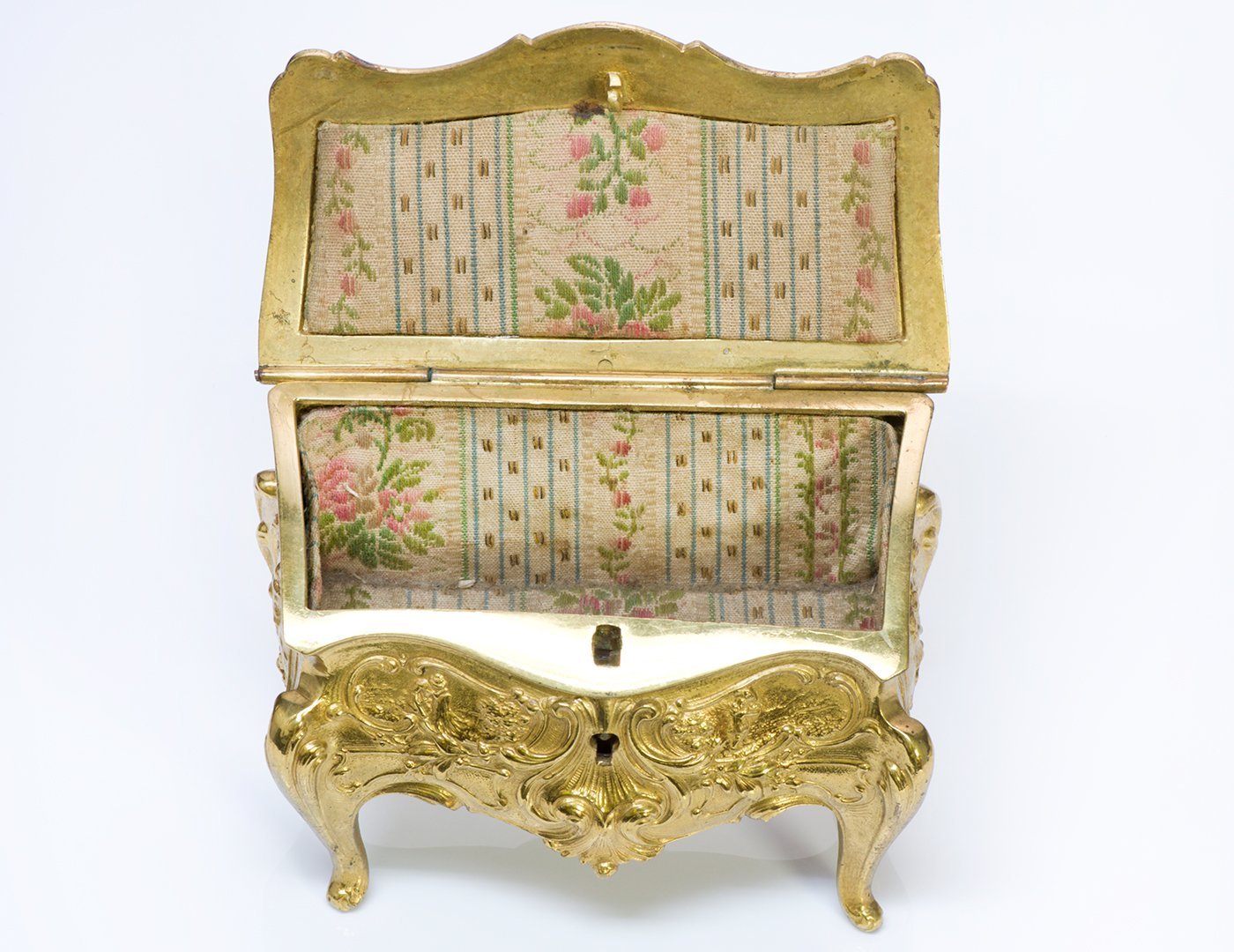 Antique 19th Century French Miniature Bronze Commode