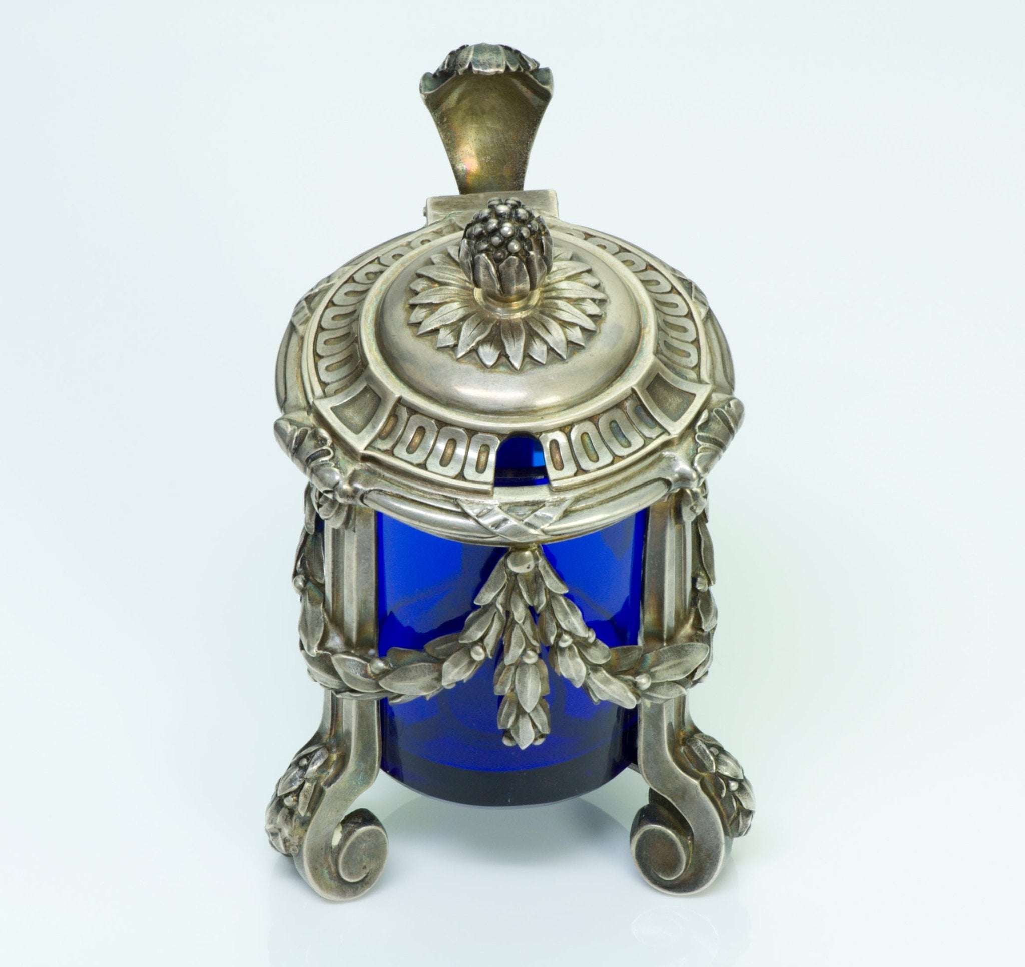 Antique Boin Taburet Paris Silver Condiment Pot