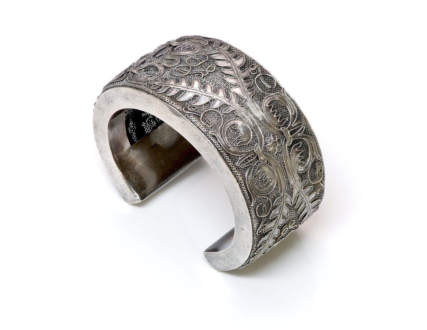 Antique Chinese Silver Cuff Bracelet