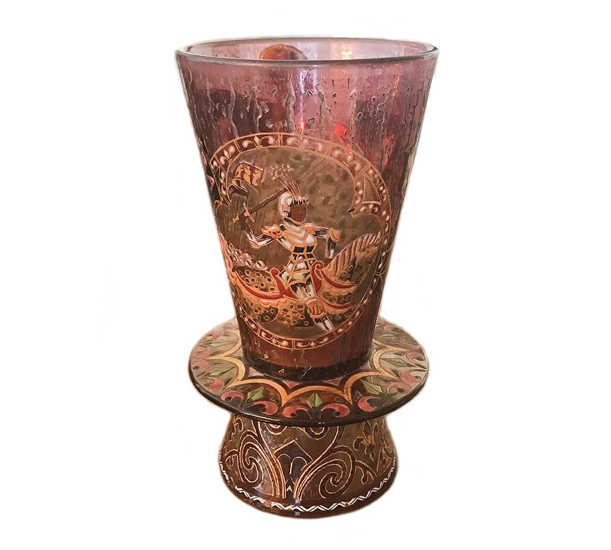 Antique Emile Gallé Glass Vase