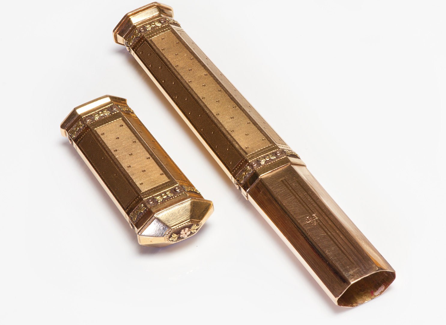 Antique French 18K Gold Etui