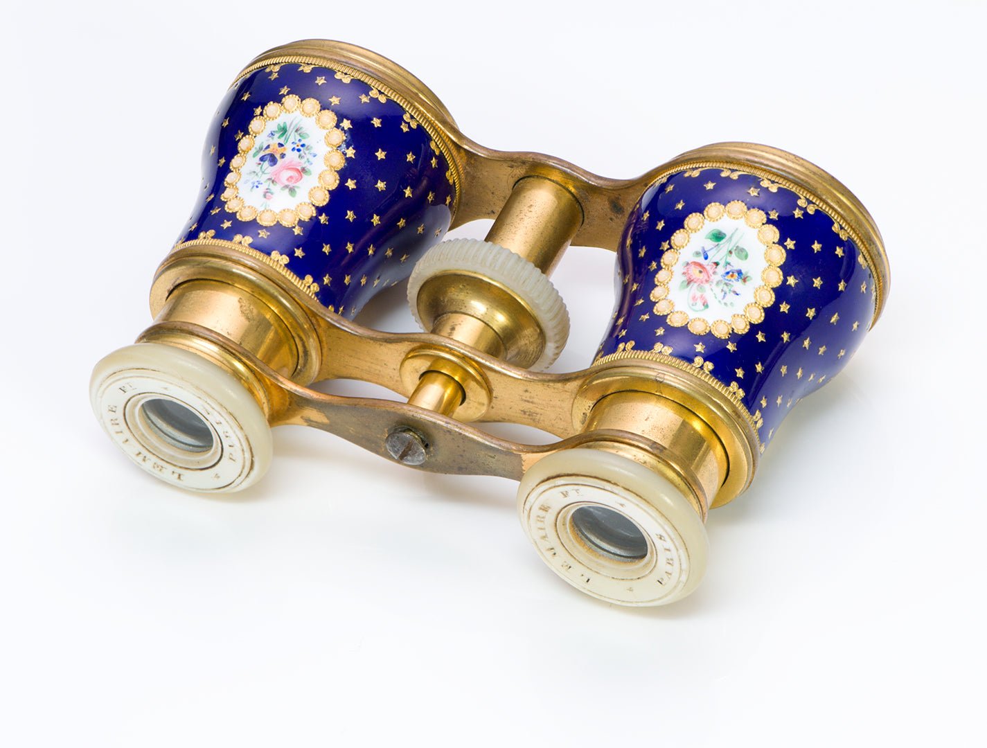 Antique French Lemaire Opera Enamel Glasses