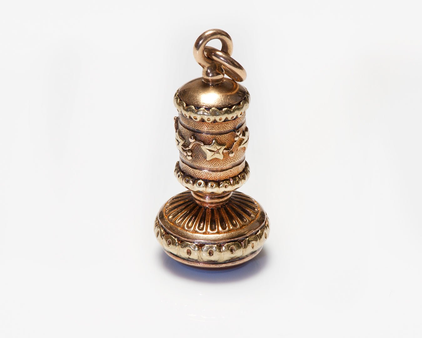 Antique Gold Agate Fob Seal