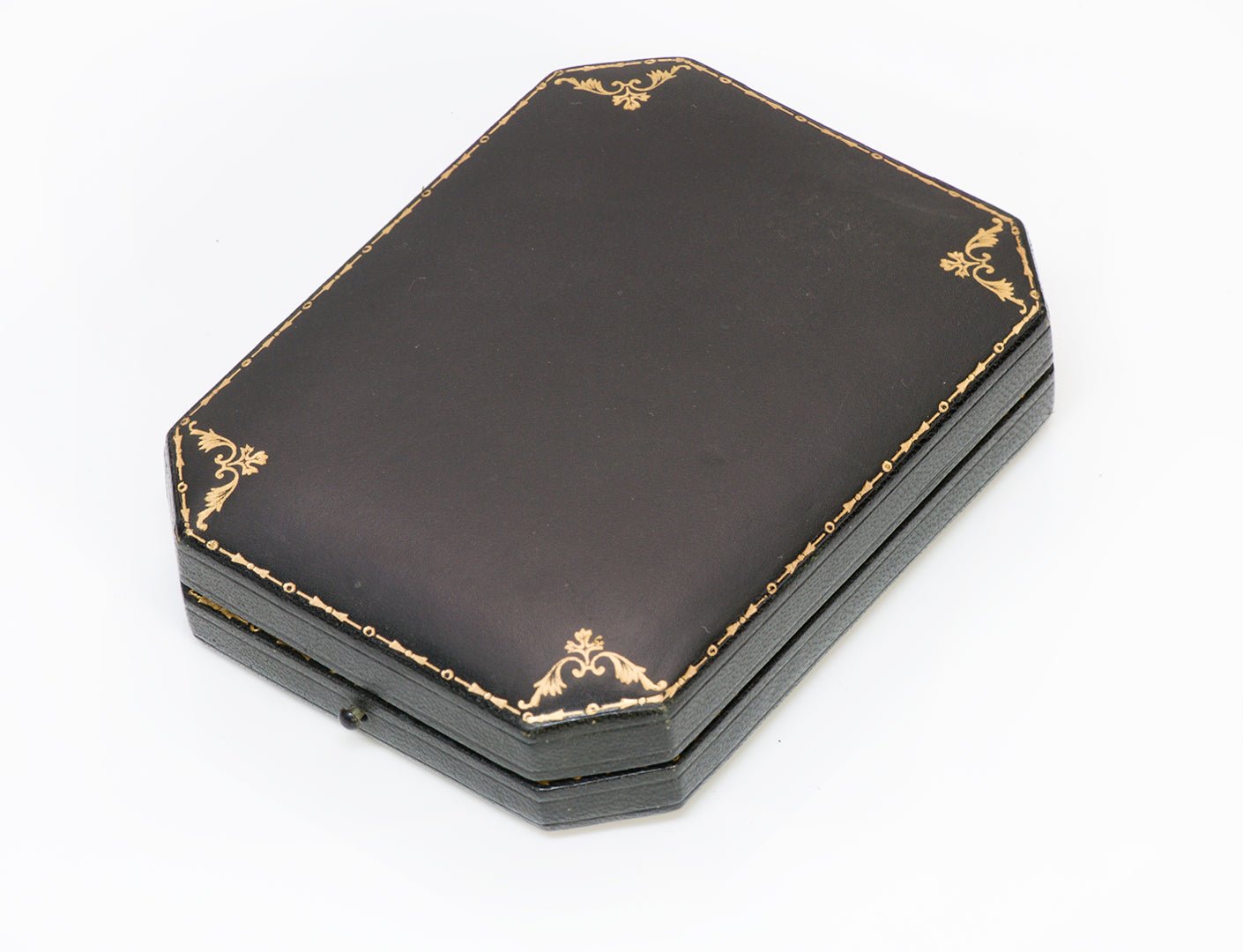 Antique Gold Plated Boxed Traveling Picture Frame