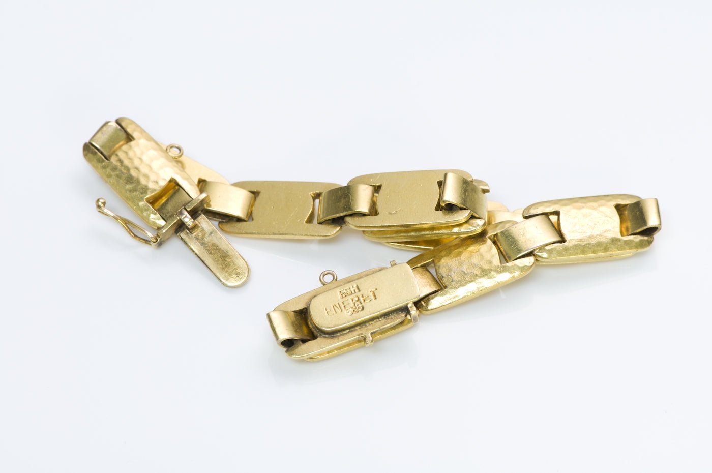 Antique Gold Sapphire Diamond Bracelet