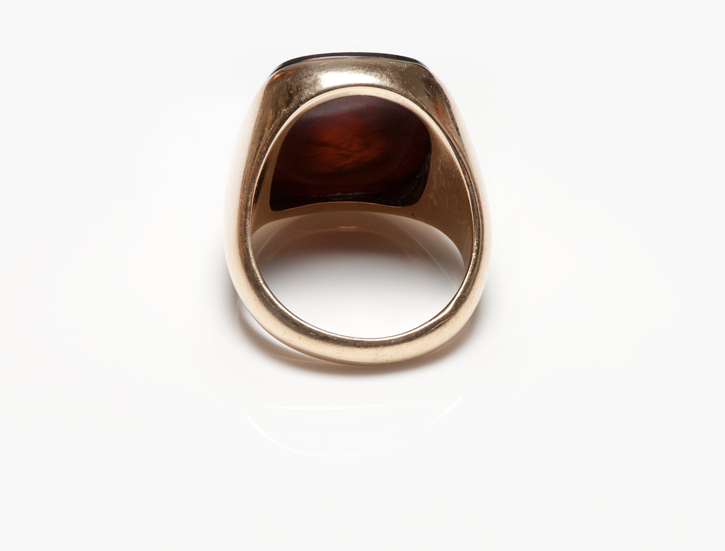 Antique Gold Sardonyx Intaglio Men's Ring