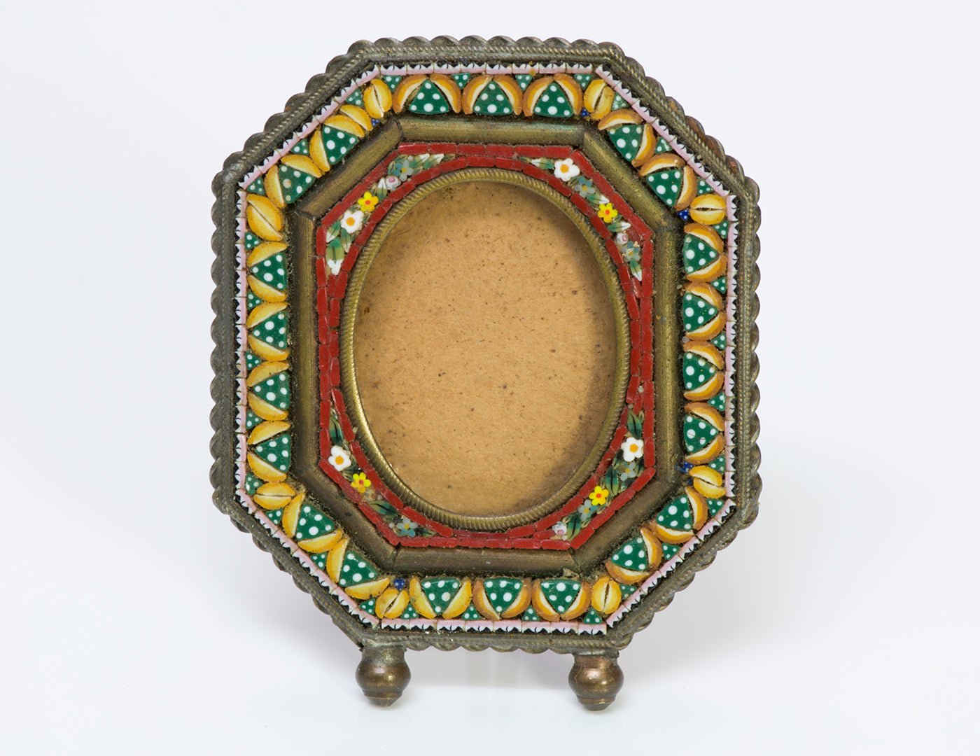 Antique Mosaic Picture Frame