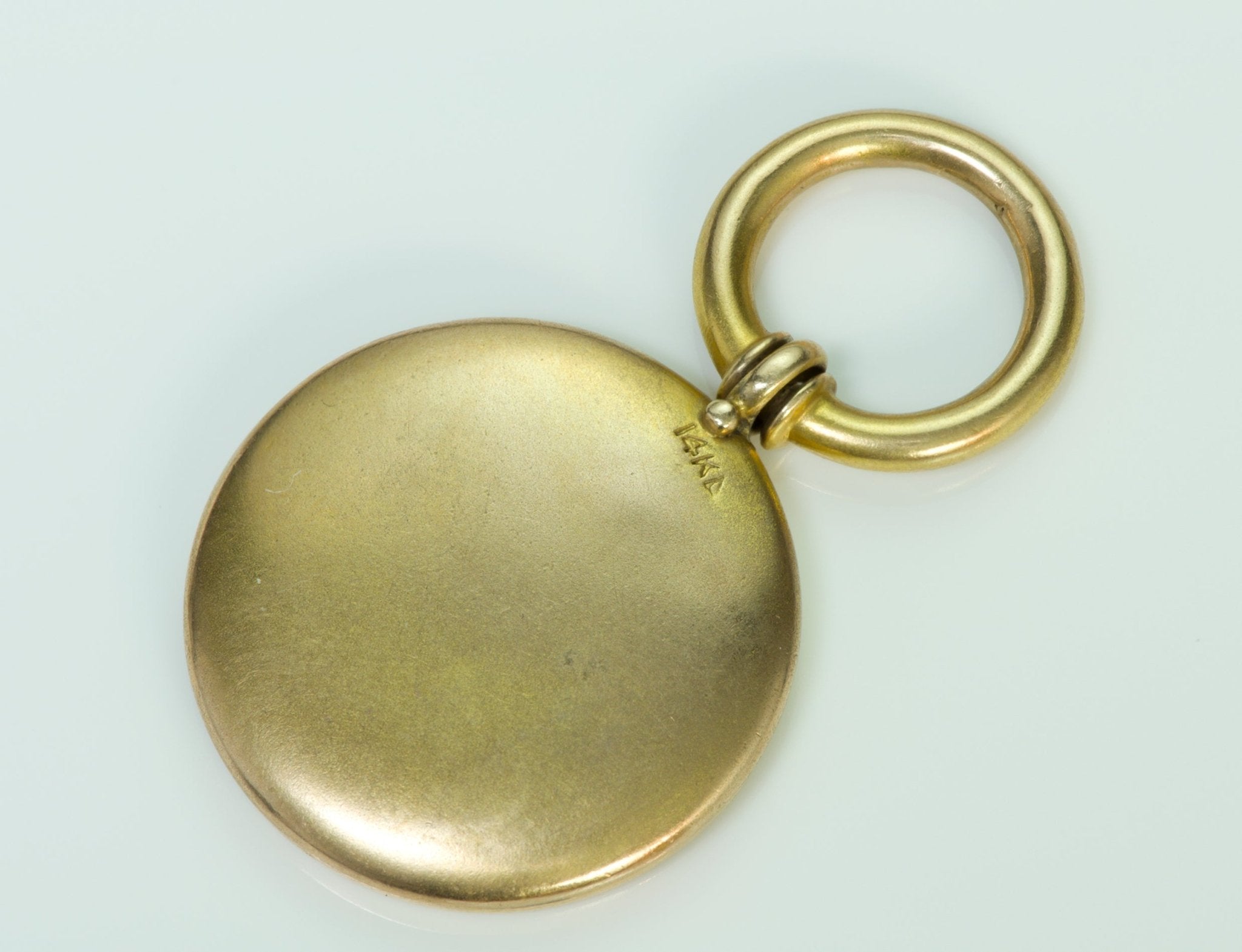 Antique Pendant Fob Gold Car