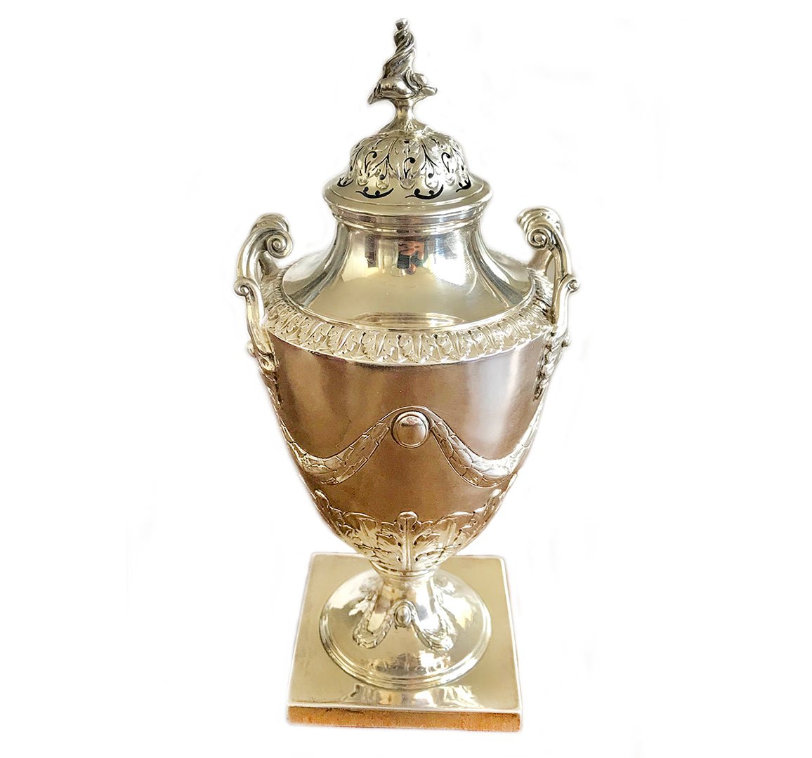 Antique Peter & Ann Bateman Silver Caster