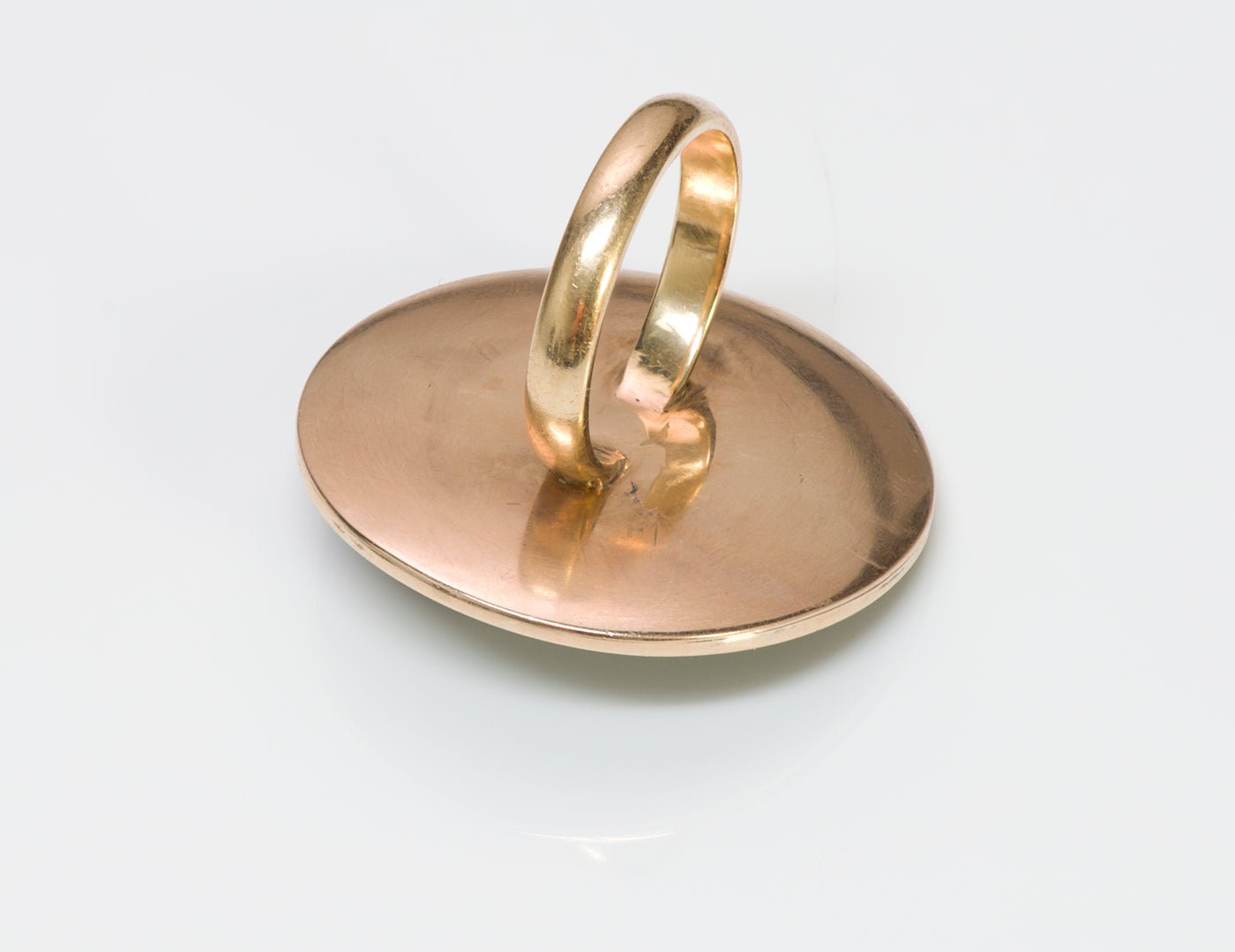 Antique Shakudō Gold Ring