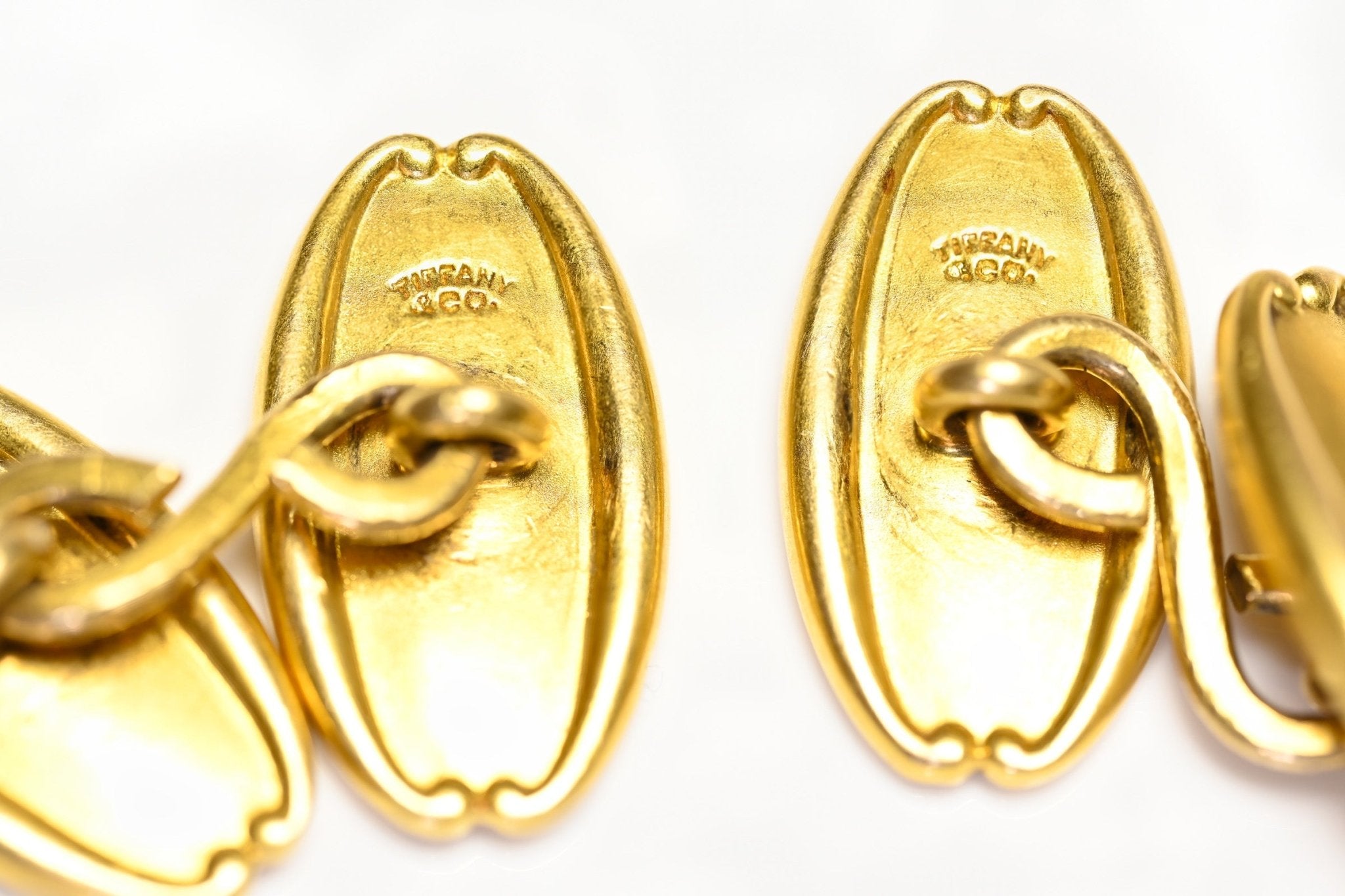 Antique Tiffany & Co. 18K Yellow Gold Cufflinks