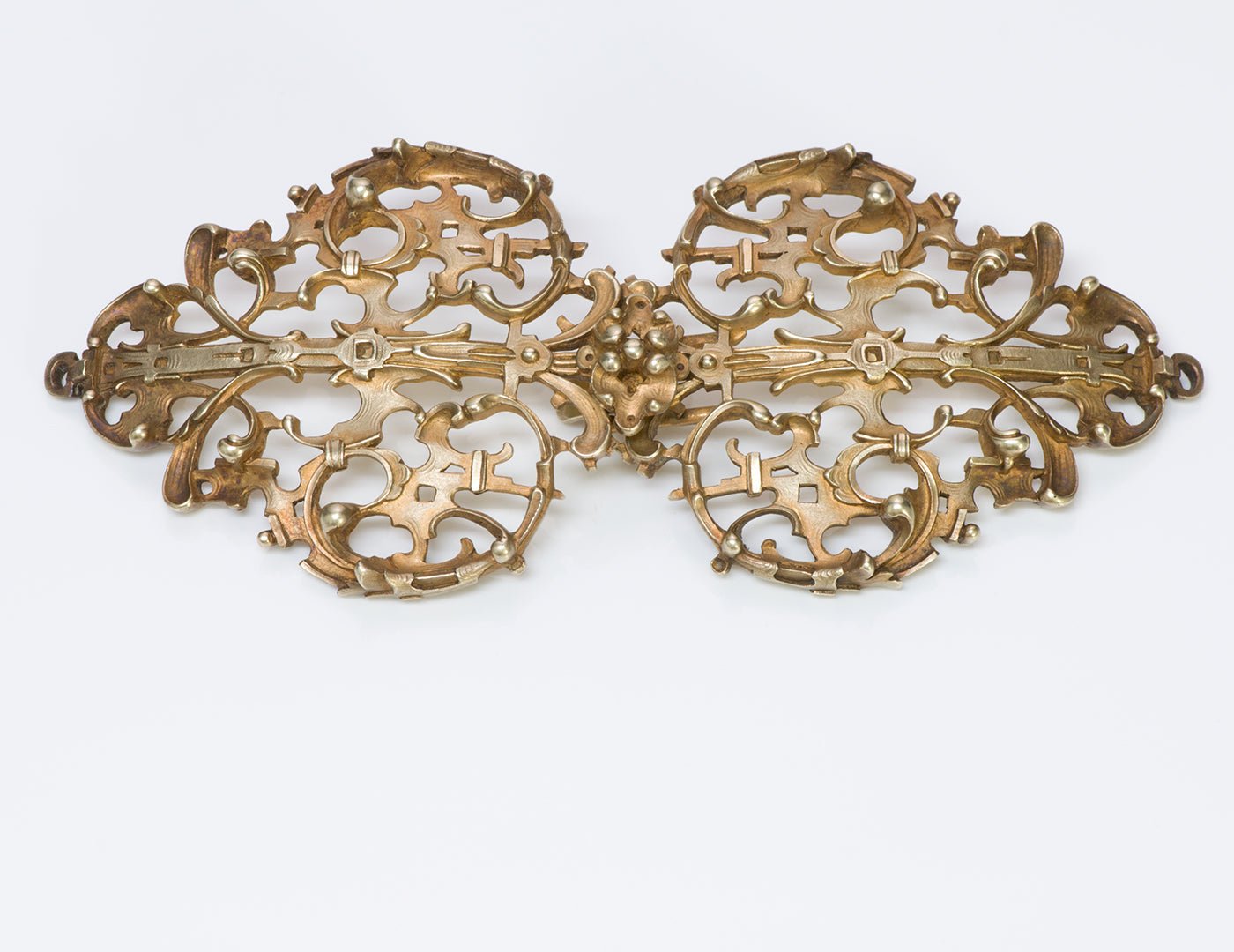 Antique Wiese Silver Belt Buckle