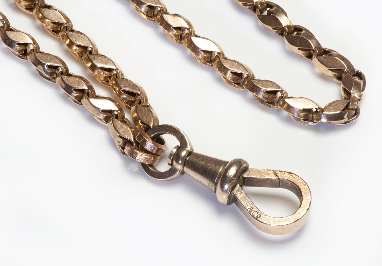 Antique Yellow Gold Long Chain