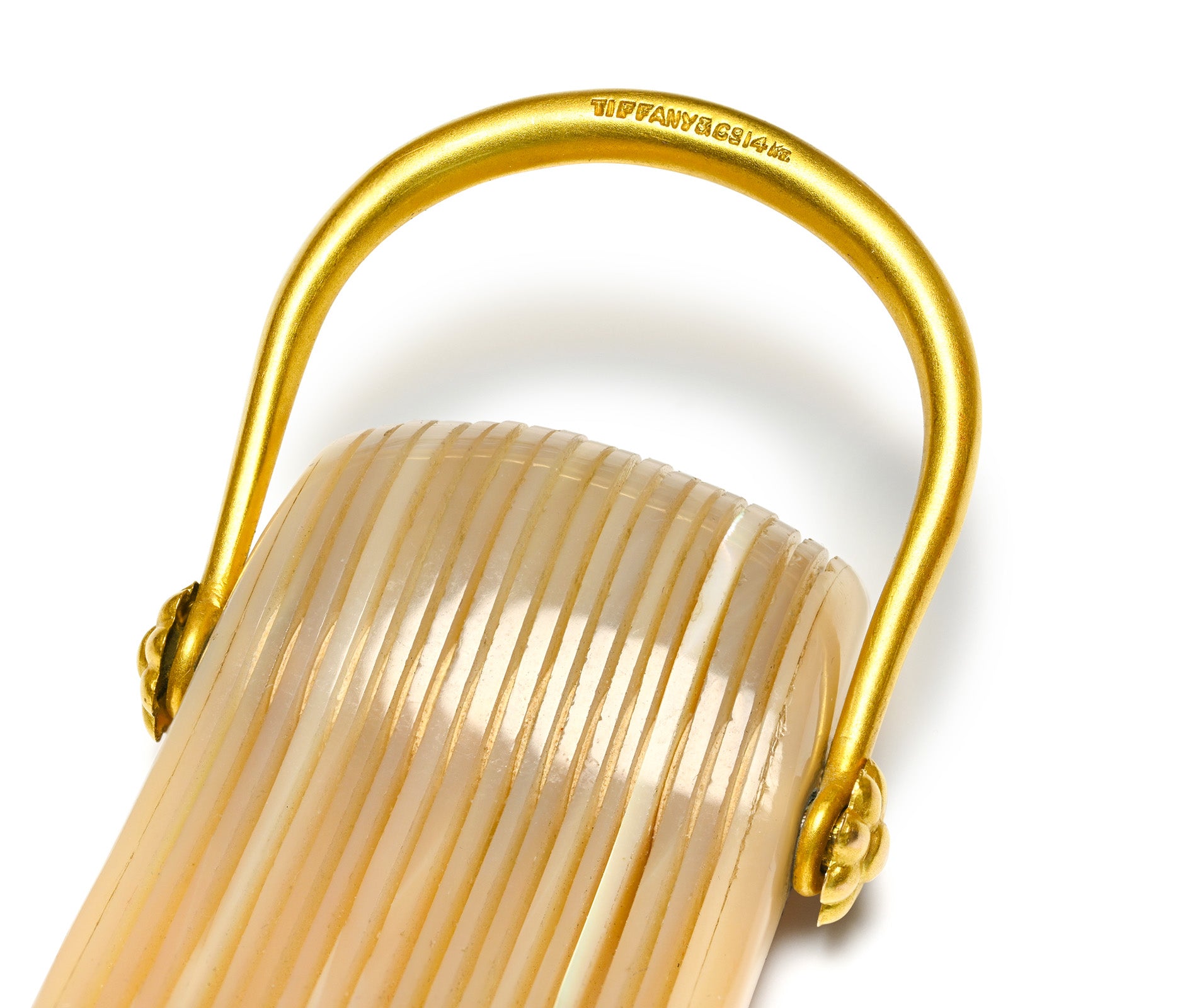 Antique Tiffany & Co. Gold Fan