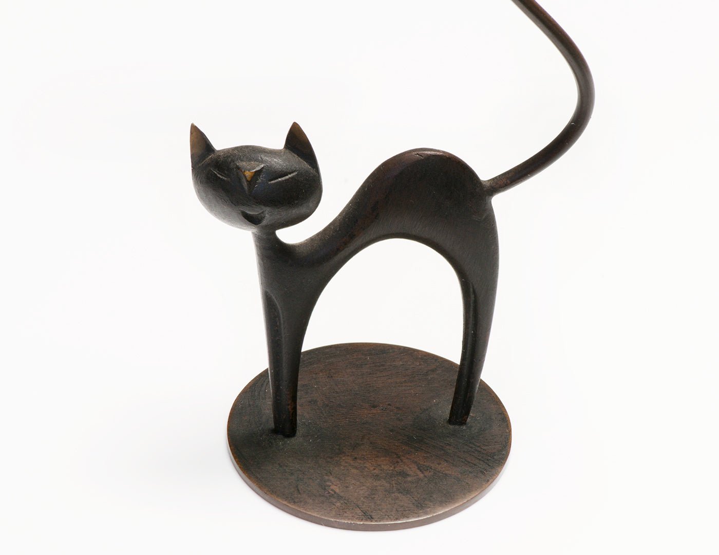 Art Deco Bronze Hagenauer Cat