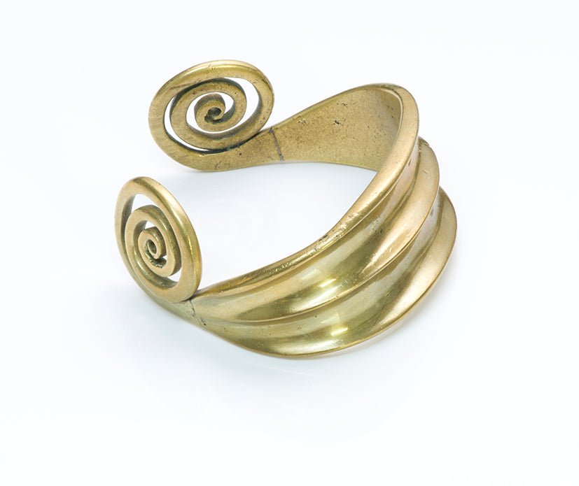 Art Nouveau Jugendstil Vienna Secession Cuff Bracelet