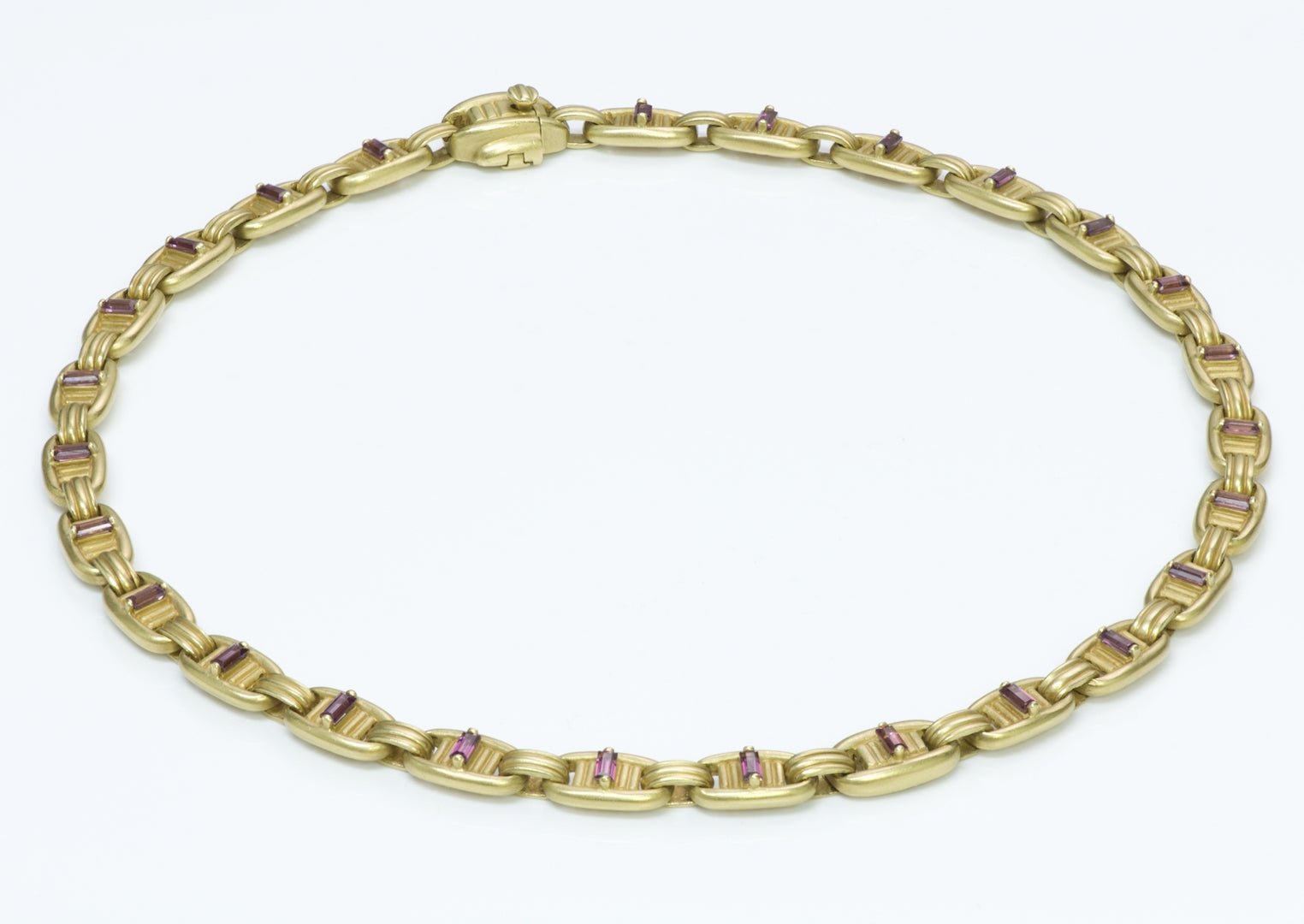 Barry Kieselstein-Cord 18K Gold Tourmaline Necklace