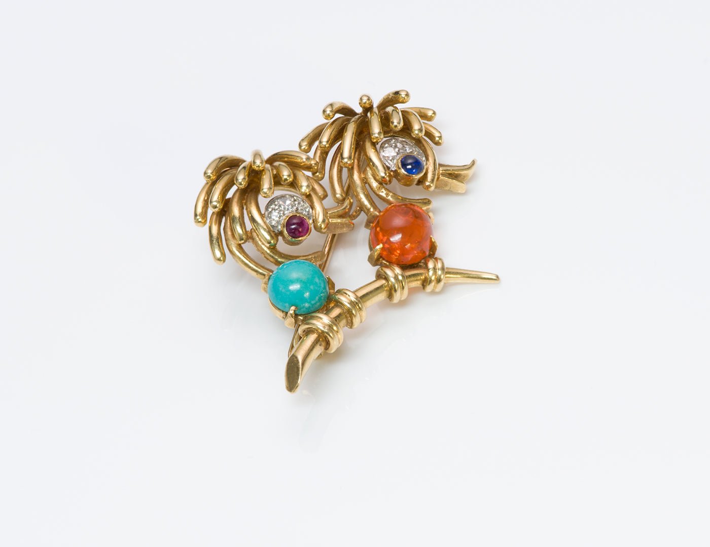 Boucheron Gold Brooch