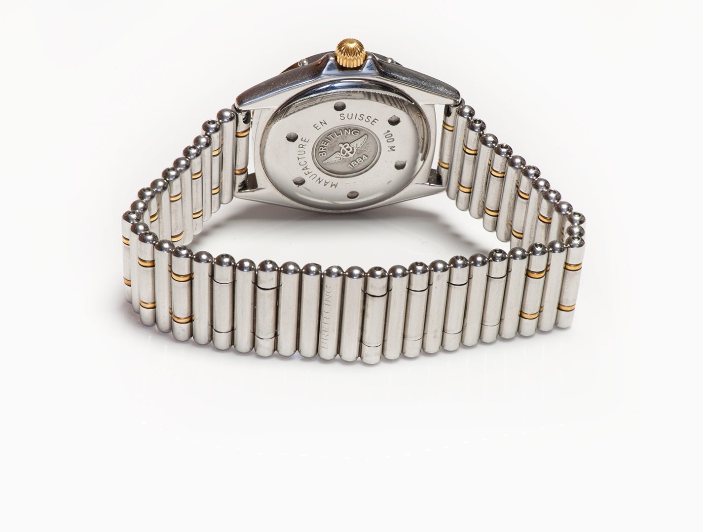 Breitling Callistino Steel and Gold Ladies Watch
