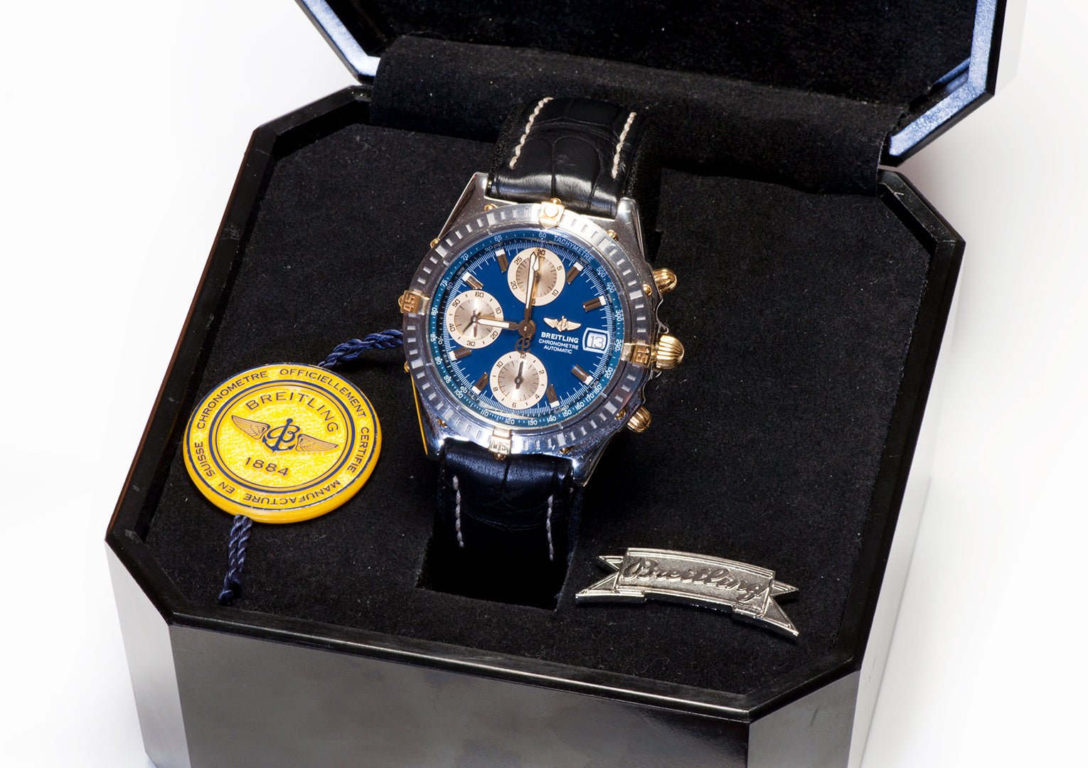 Breitling Chronomat B13352 Steel & Gold Automatic Men's Watch